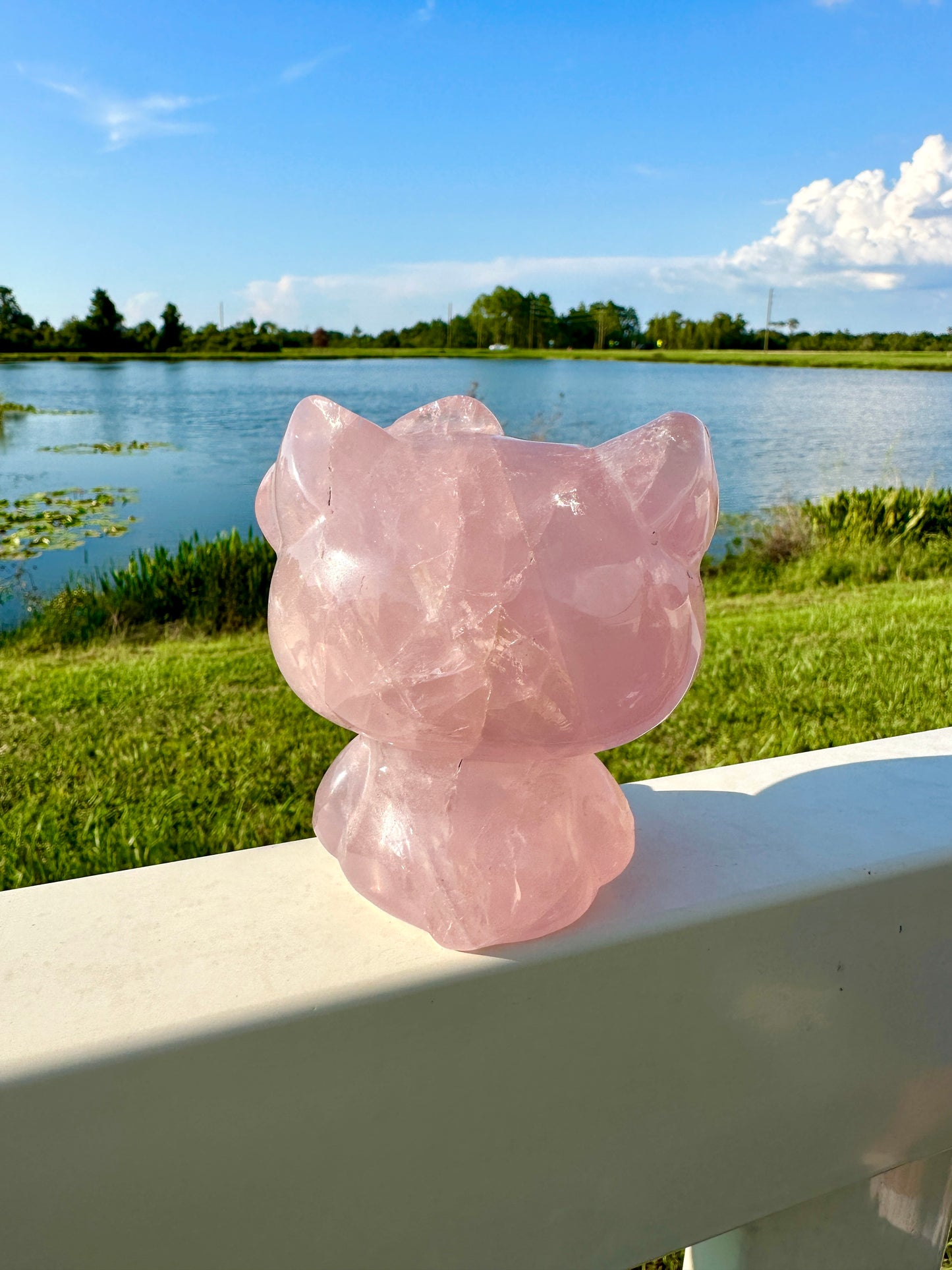 Rose Quartz - Hello Kitty