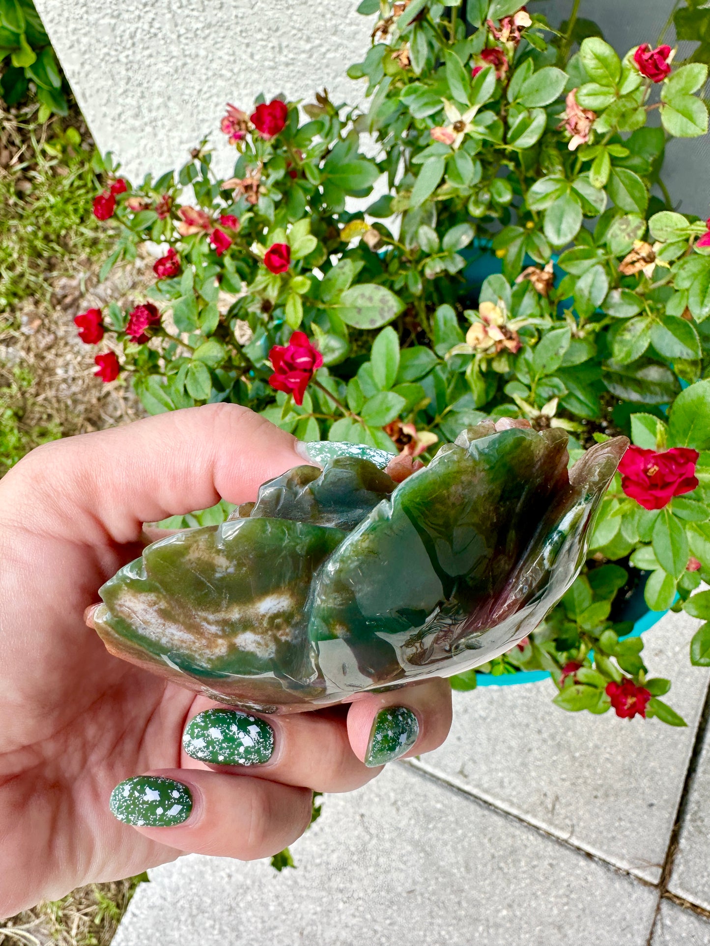 Ocean Jasper - Large Flower