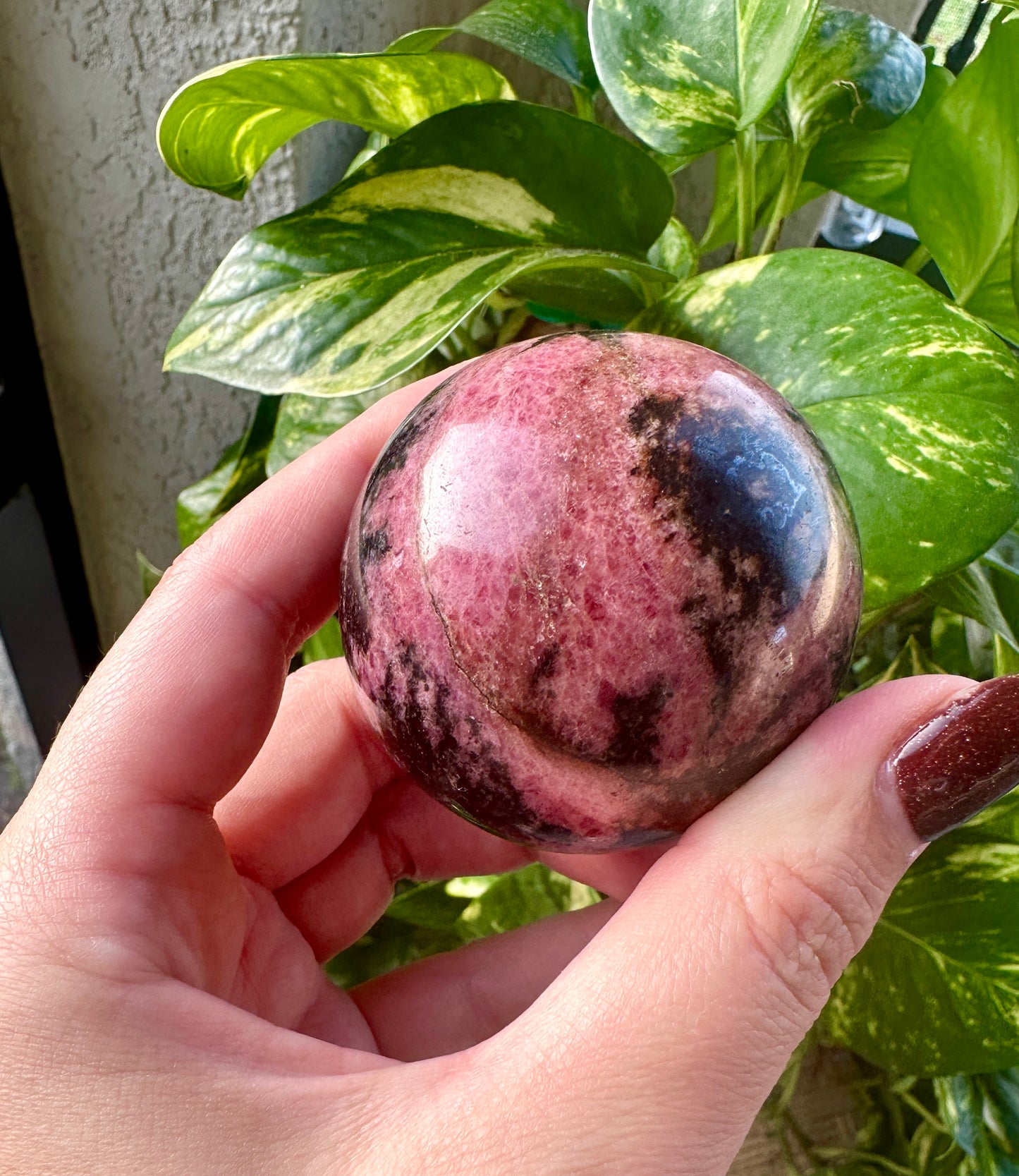 Rhodonite - Sphere 55.7mm