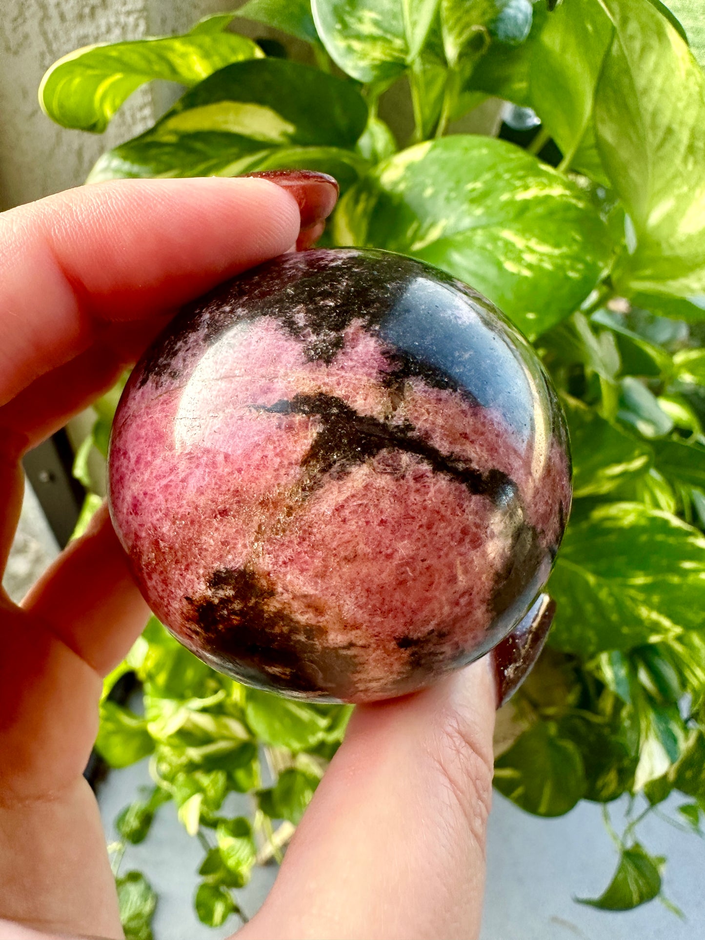 Rhodonite - Sphere 55.7mm