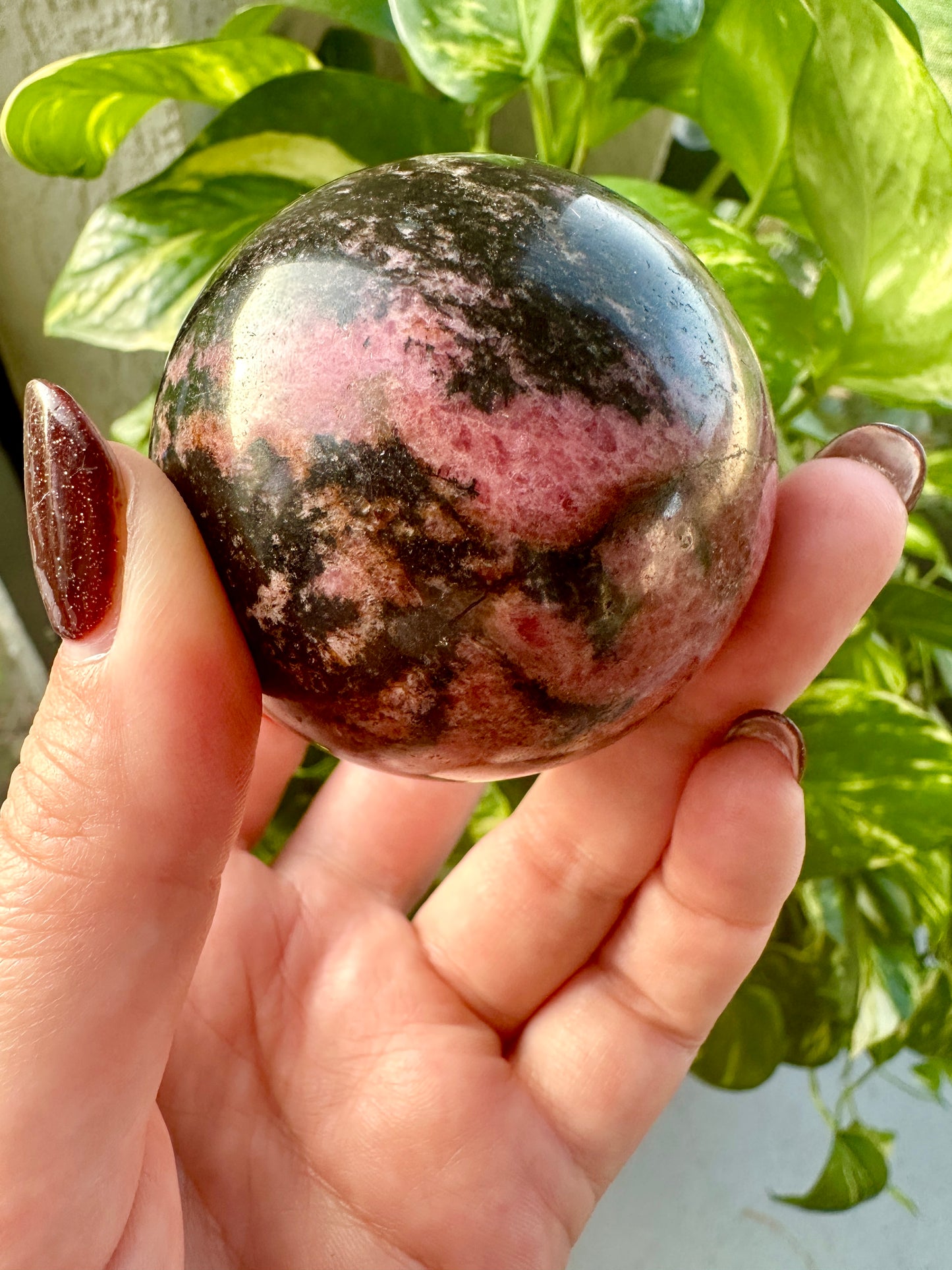 Rhodonite - Sphere 55.7mm