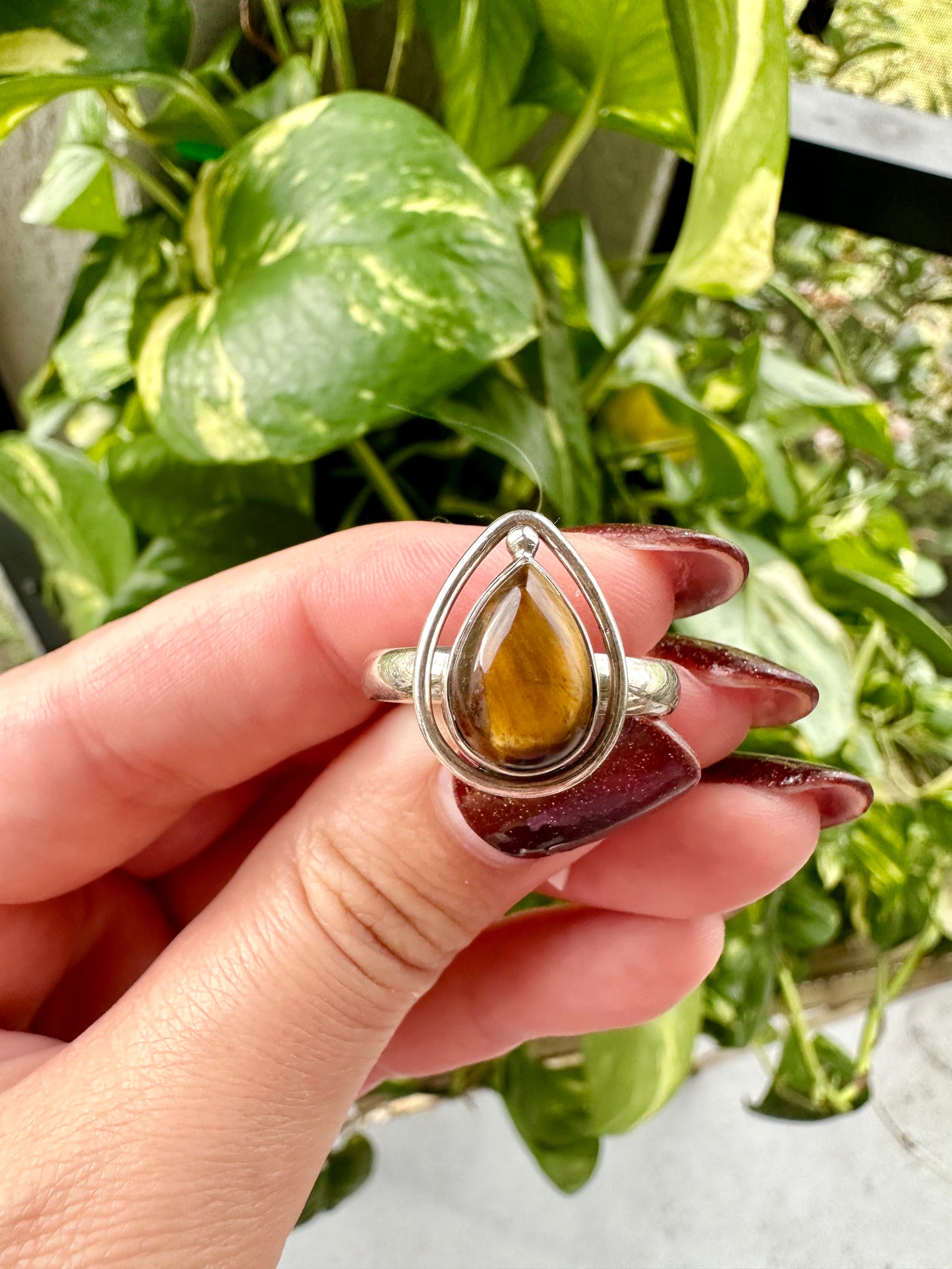 ✨ Tigers Eye - Ring - Size 10