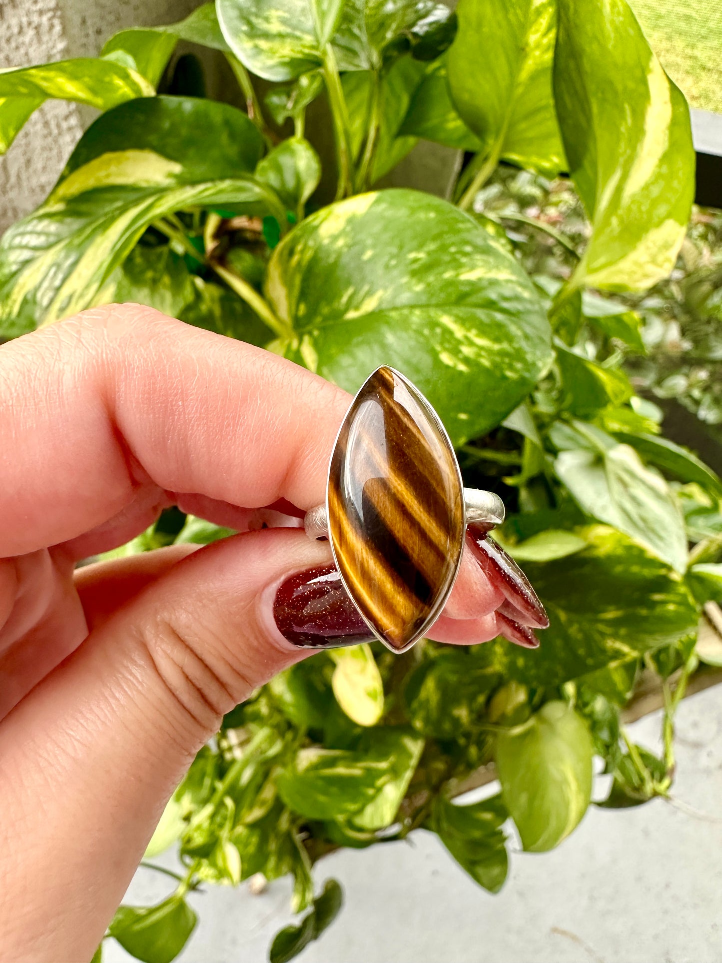 ✨ Tigers Eye - Ring Size 9
