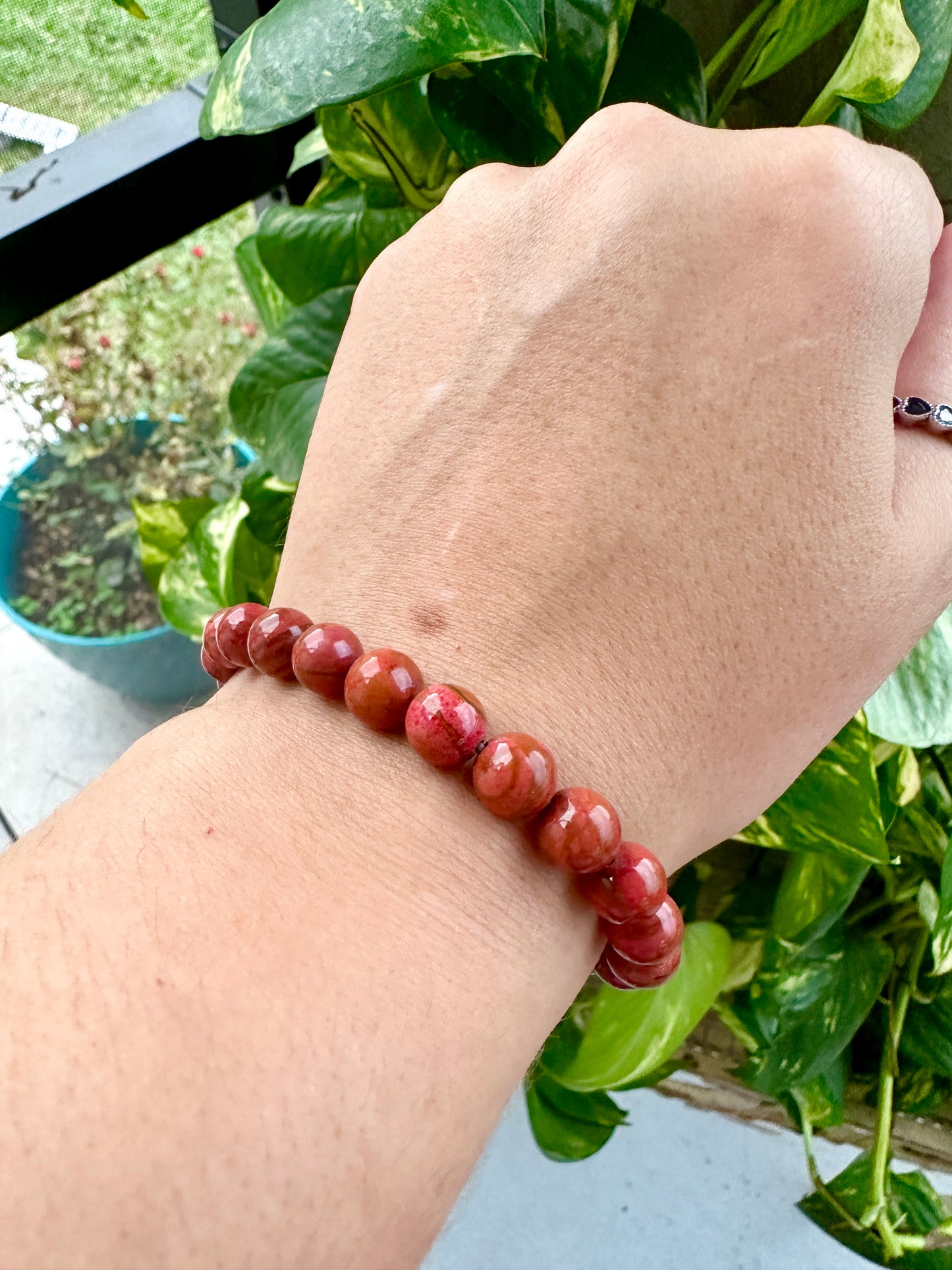 Red Jasper - Bracelet - 8mm