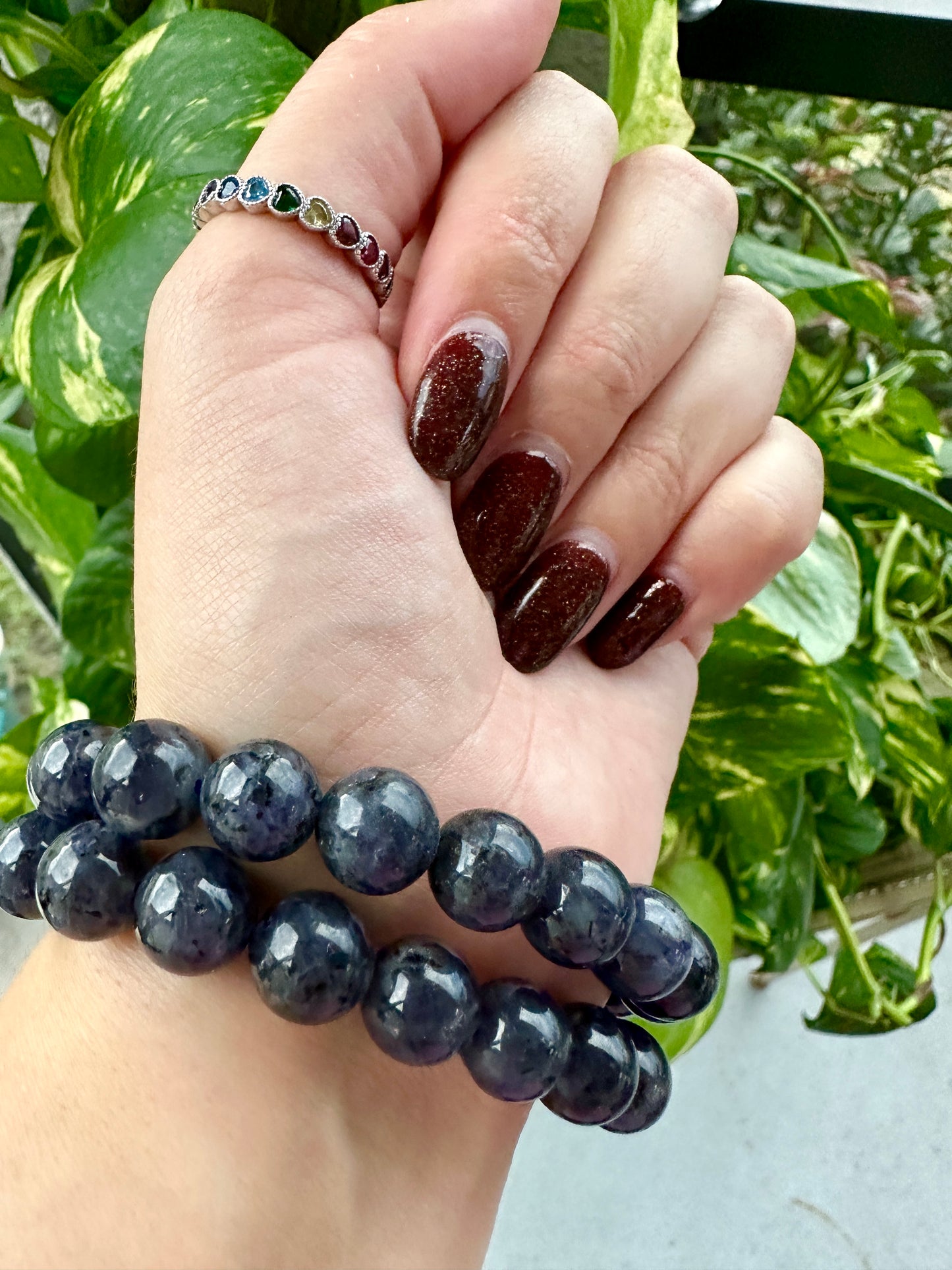 Cordierite - Bracelet - 10.3mm