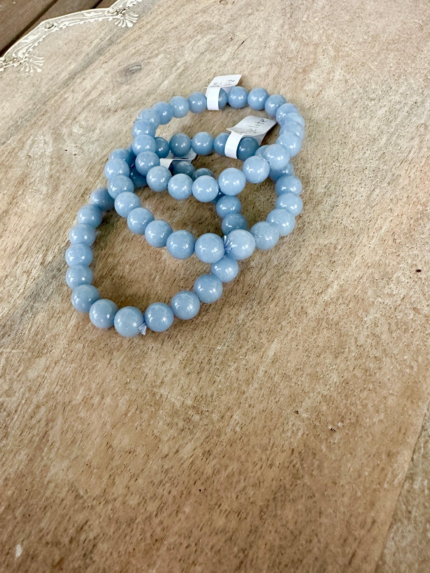 Angelite - Bracelet - 8mm