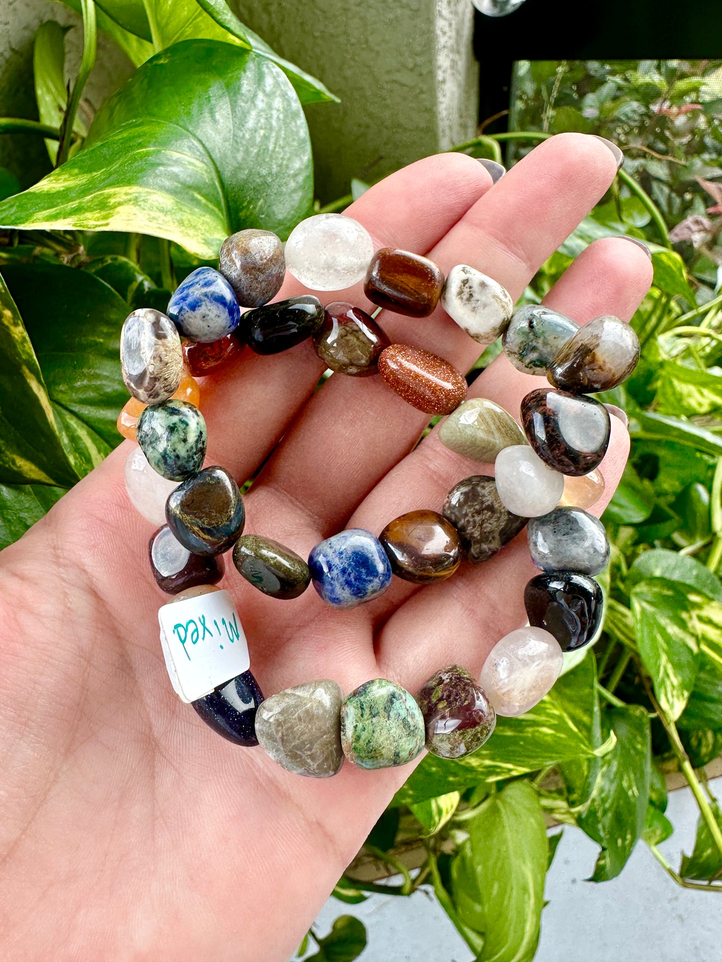 Mixed Crystal Stone - Bracelet