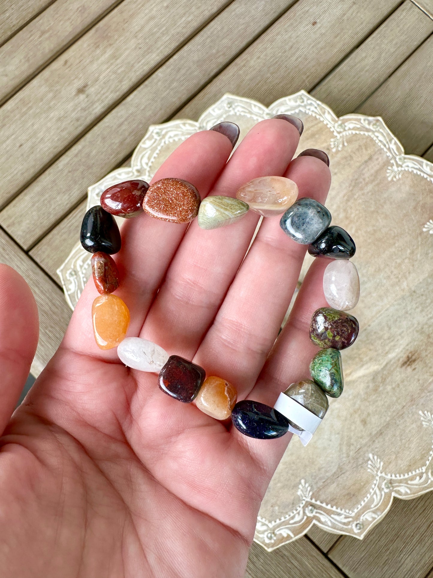 Mixed Crystal Stone - Bracelet