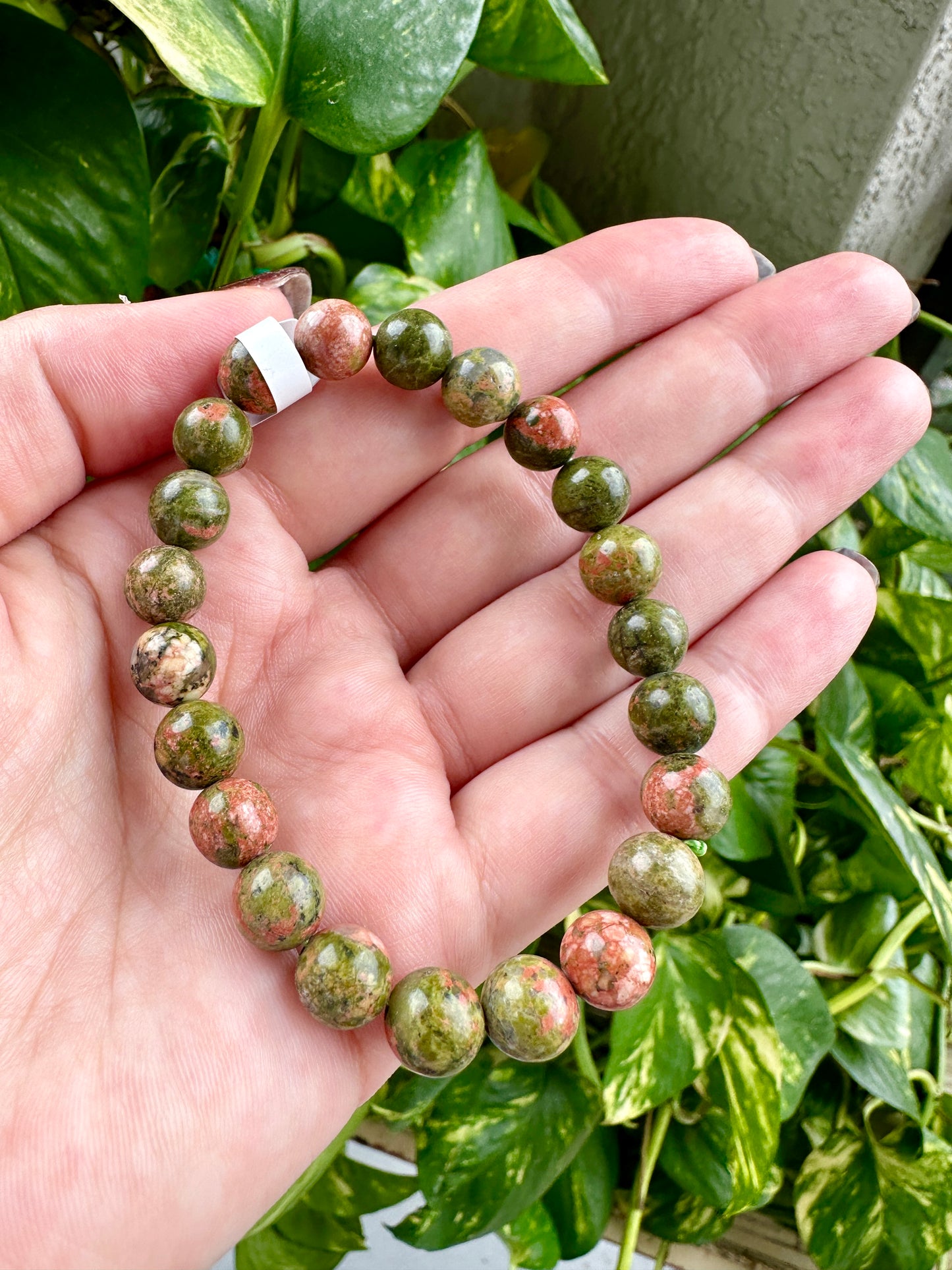 Unakite - Bracelet - 8mm