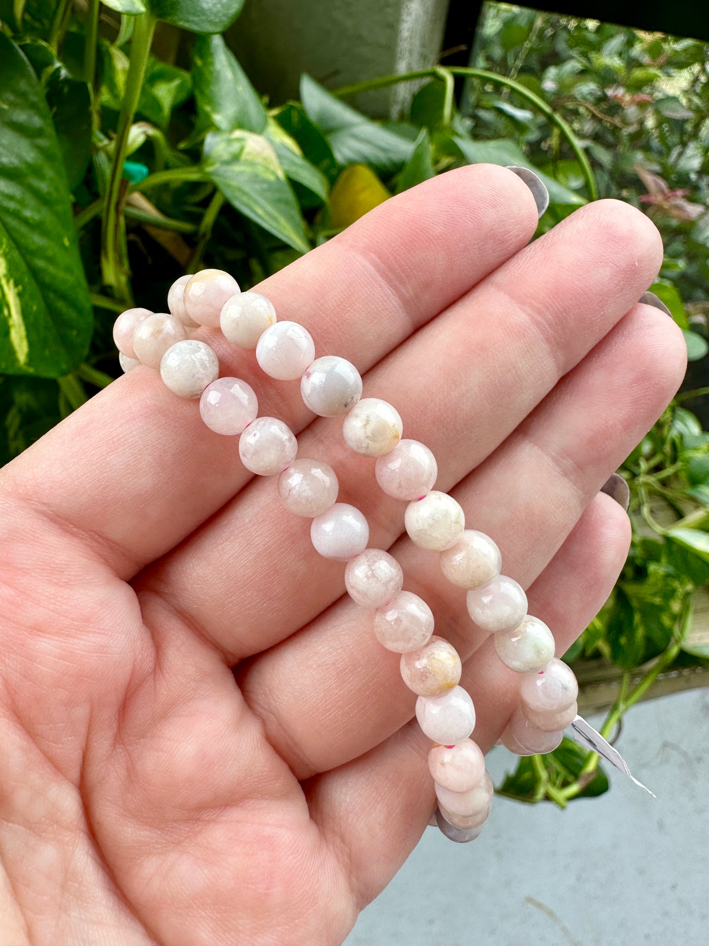 Flower Agate - Bracelet - 6mm