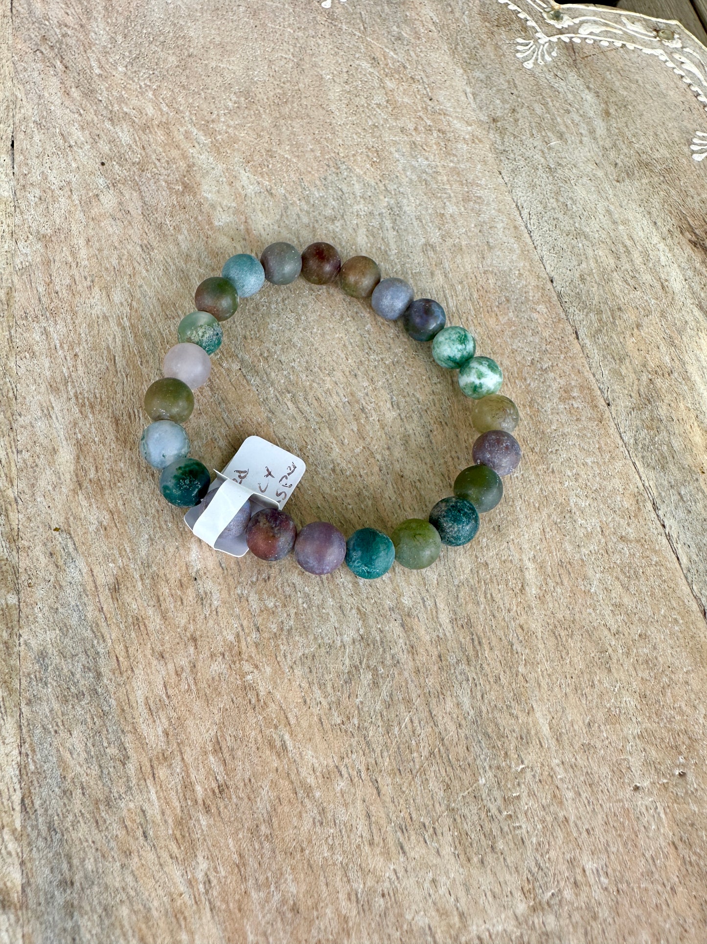 Matted Fancy Jasper - 8mm