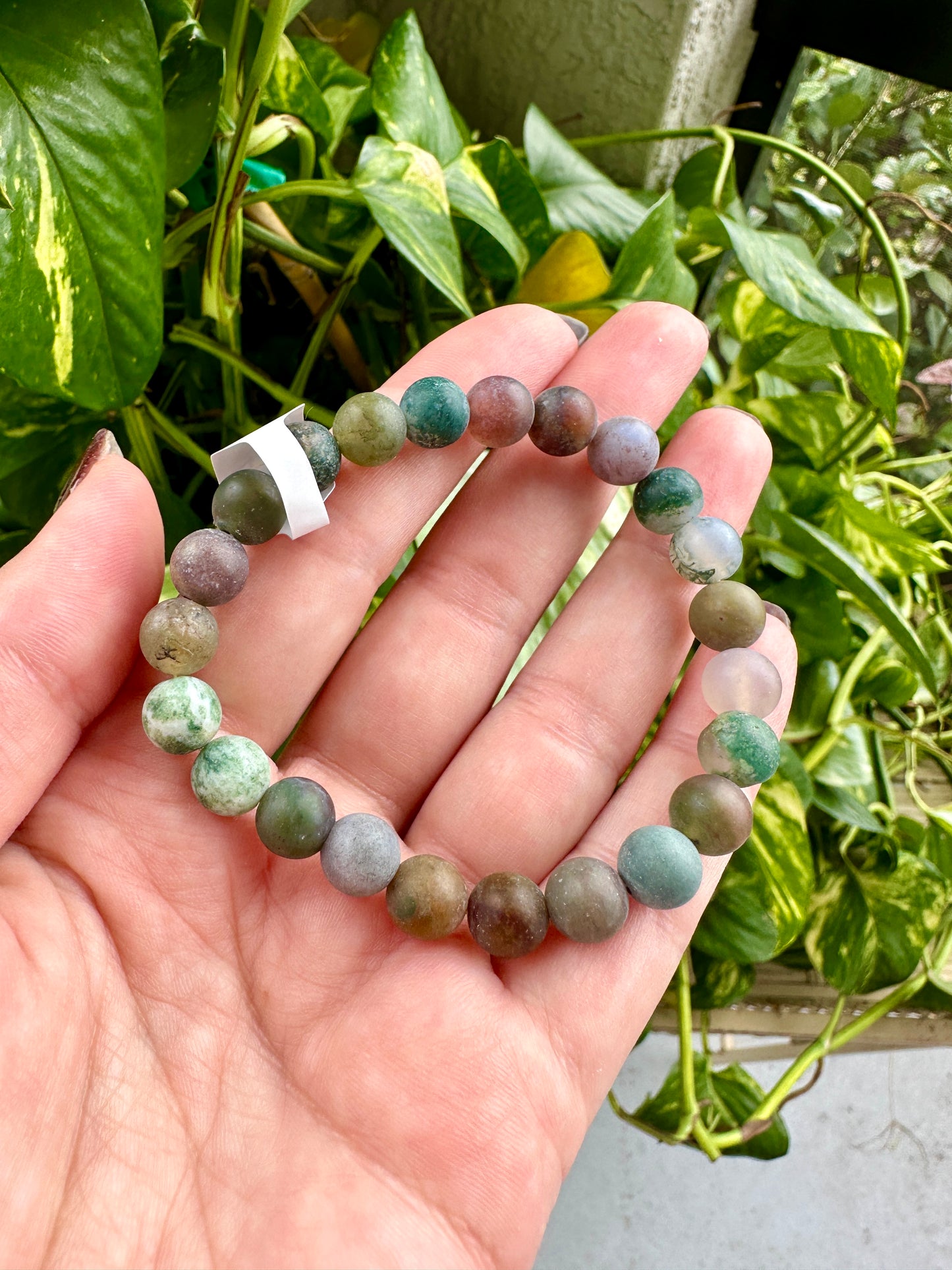 Matted Fancy Jasper - 8mm