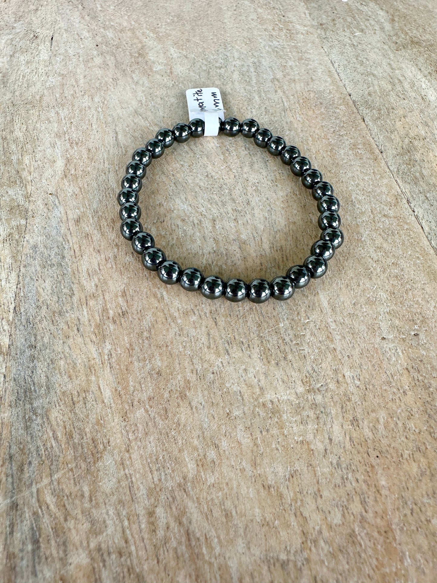 Hematite - Bracelet - 6mm