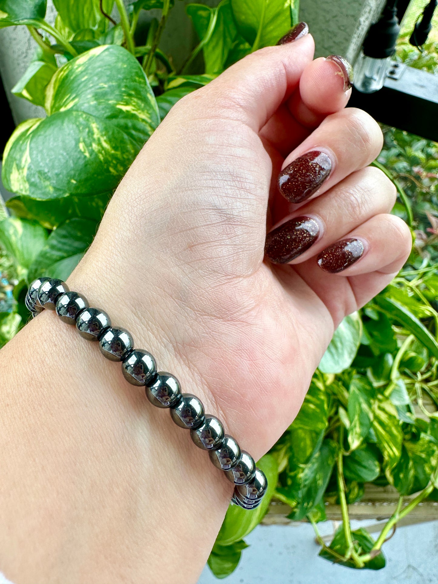 Hematite - Bracelet - 6mm