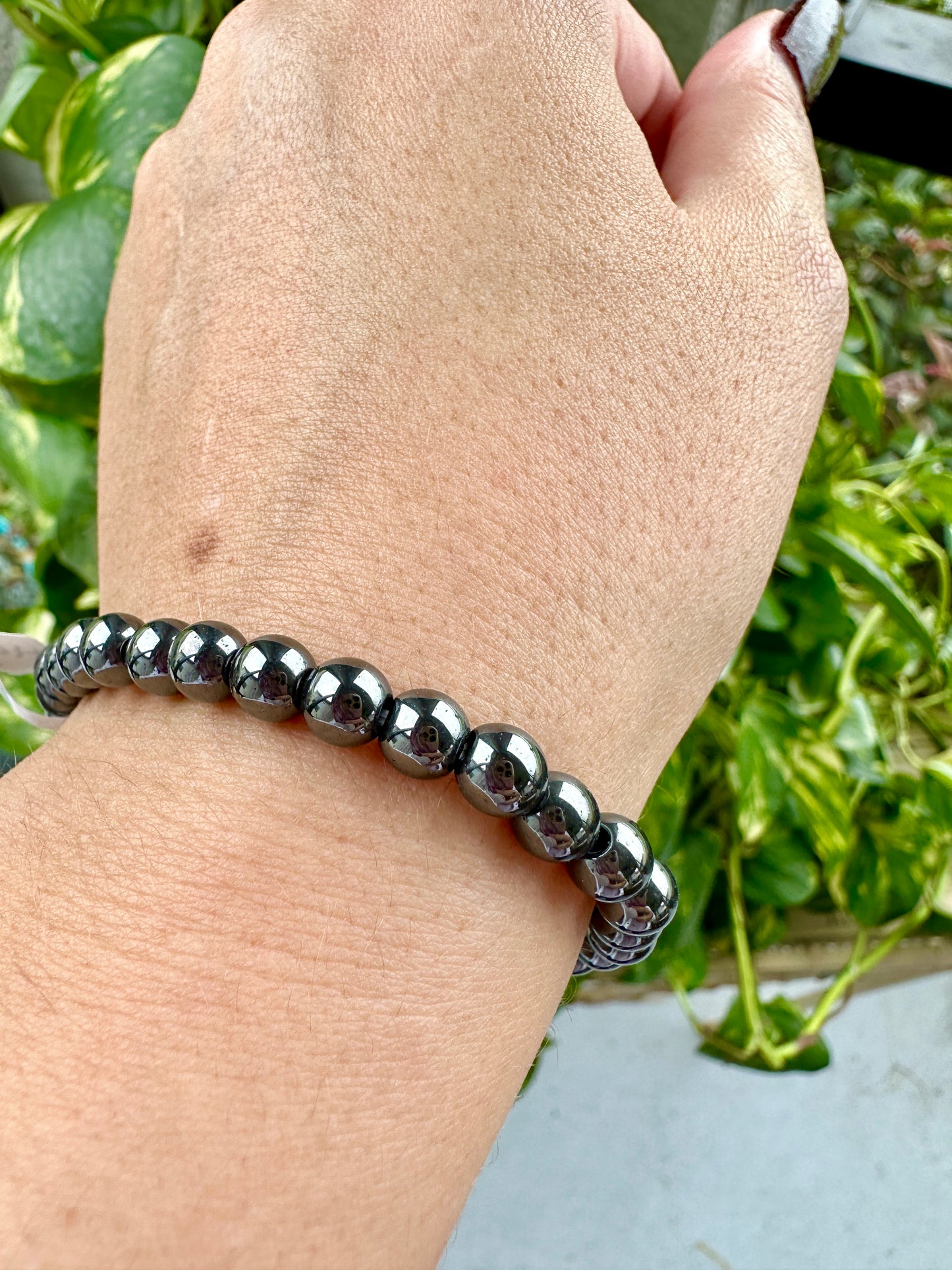 Hematite - Bracelet - 6mm