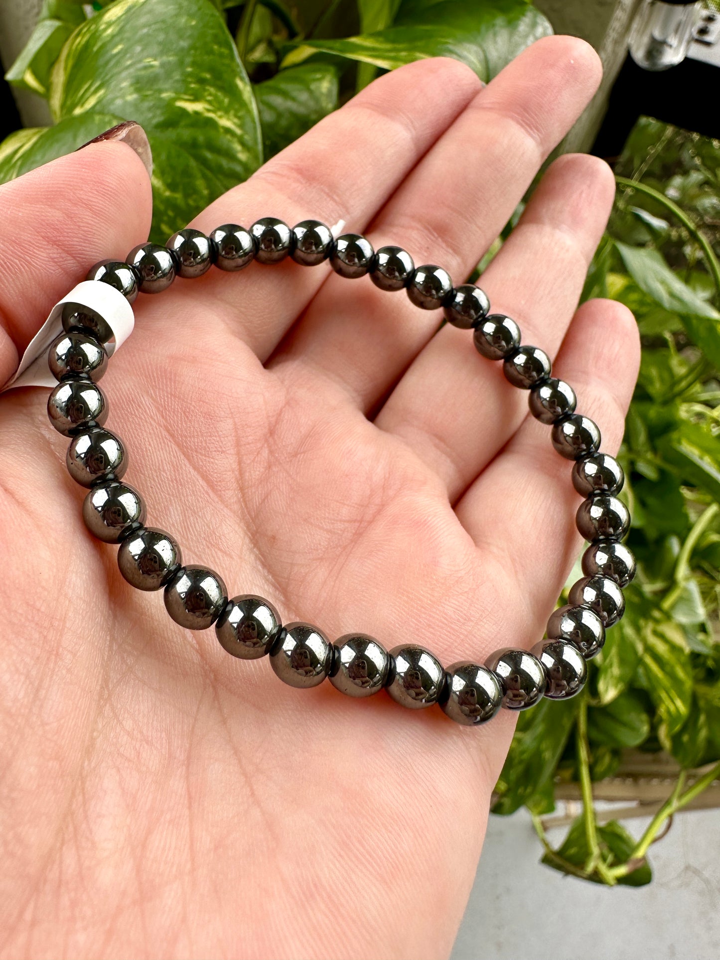 Hematite - Bracelet - 6mm