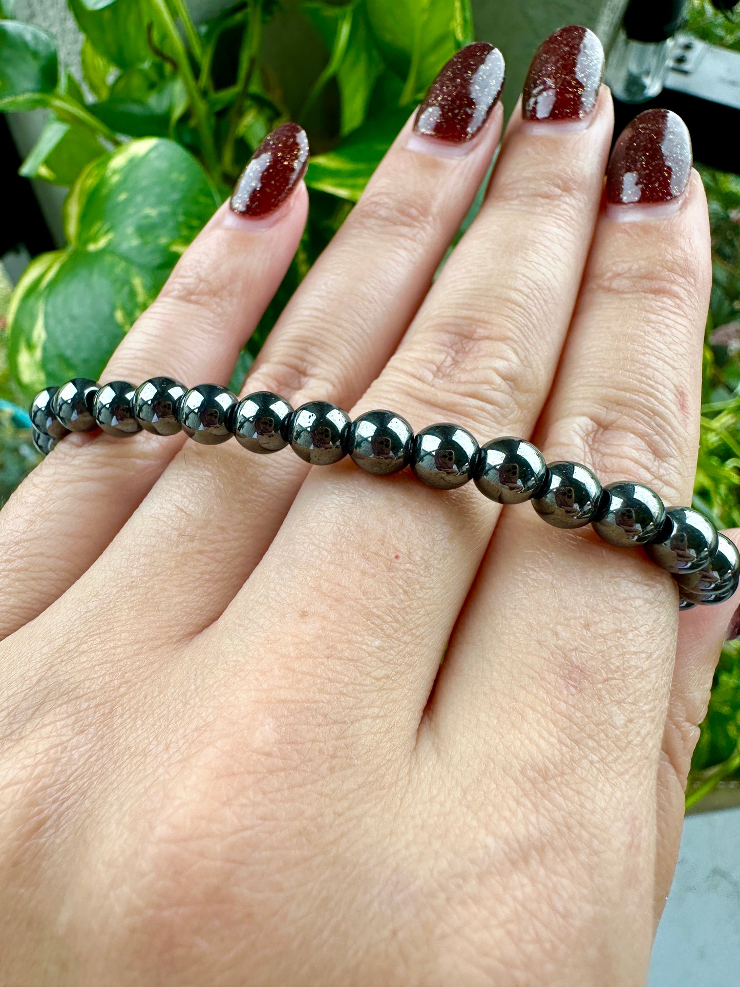 Hematite - Bracelet - 6mm