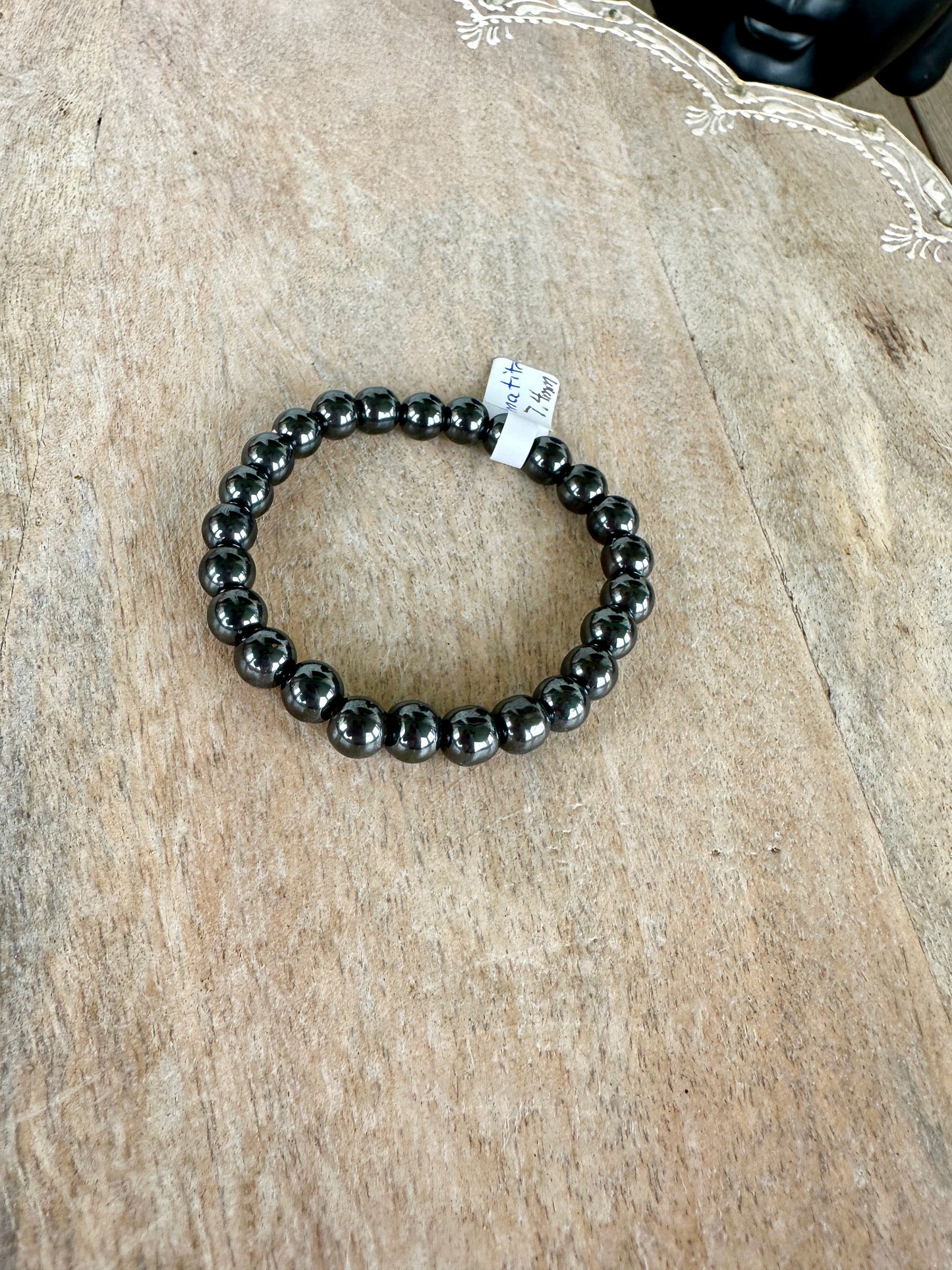 Hematite - Bracelet - 7.5mm