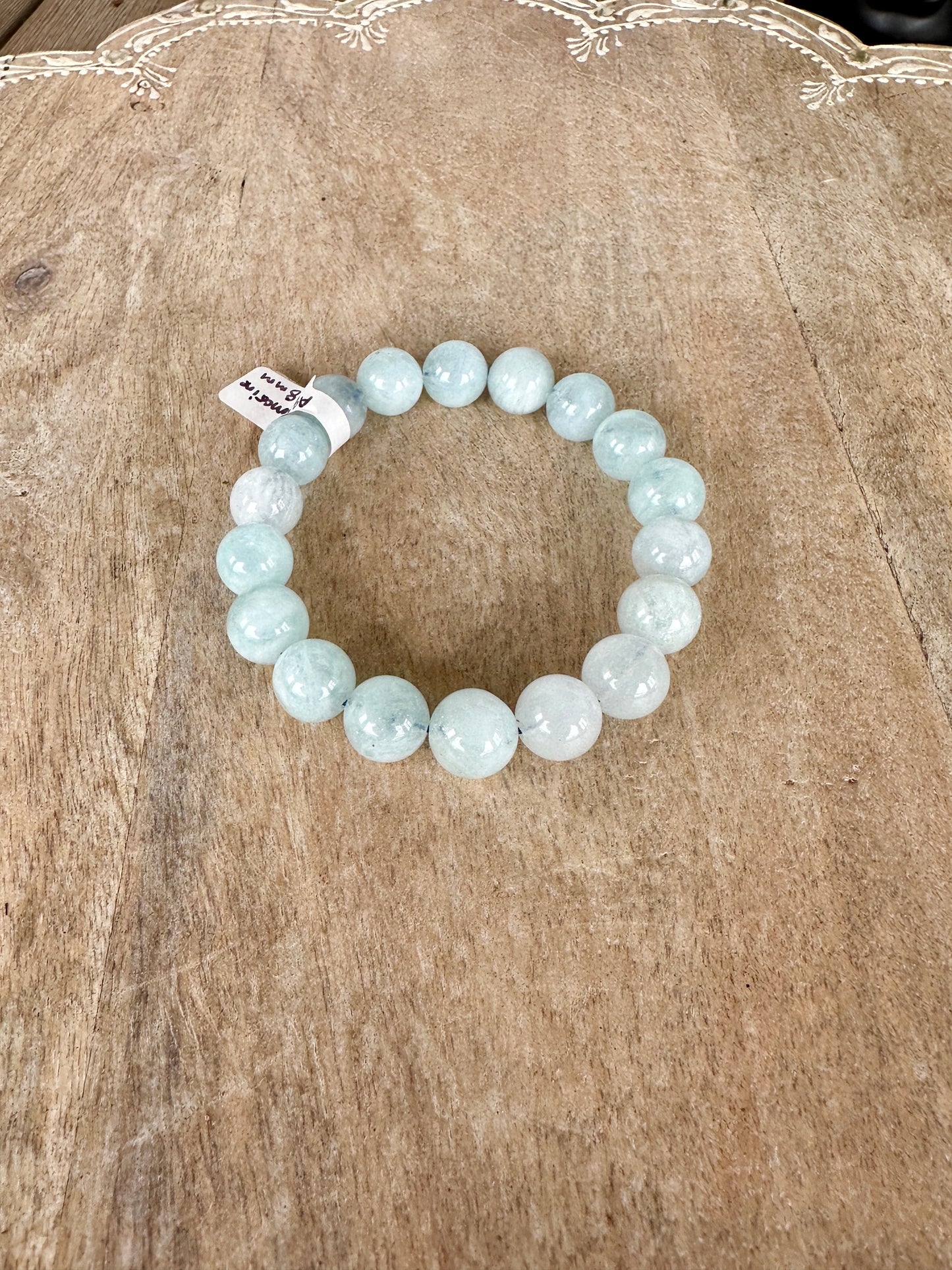 Aquamarine - Bracelet - 12mm
