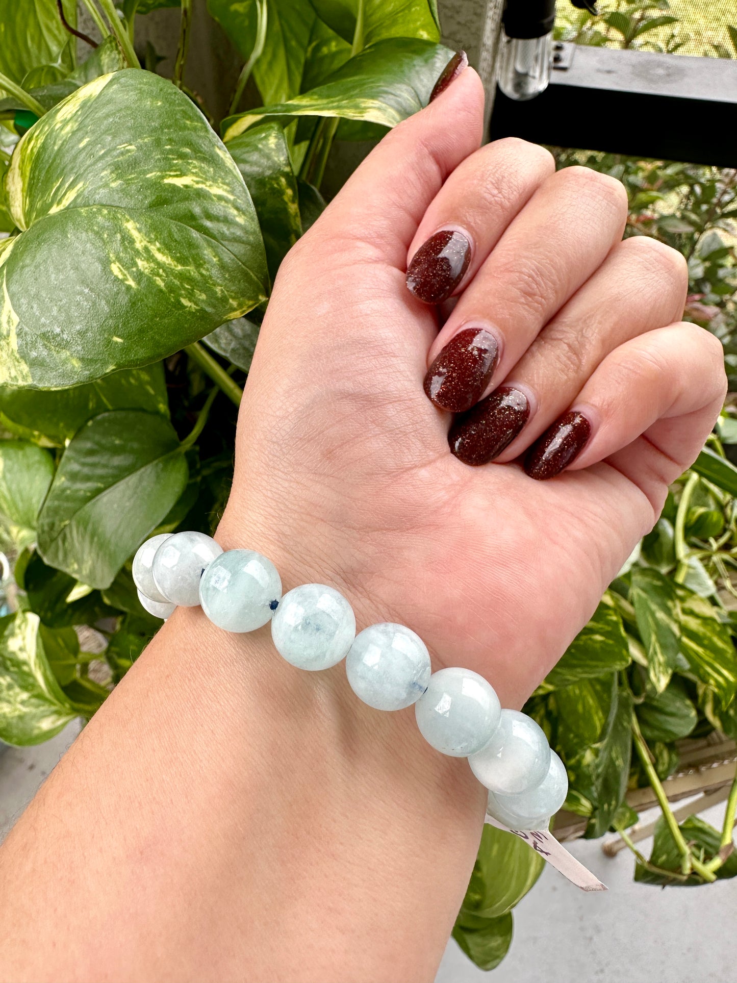 Aquamarine - Bracelet - 12mm