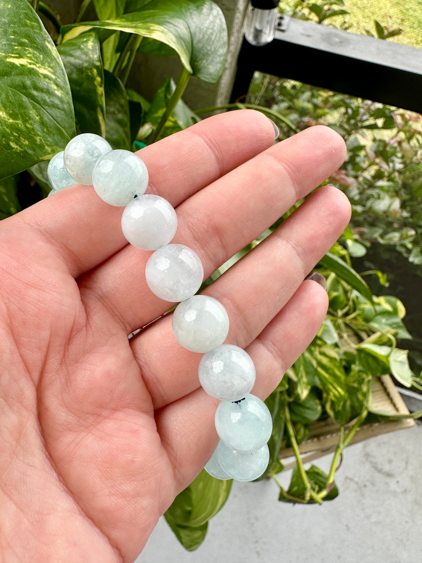 Aquamarine - Bracelet - 12mm