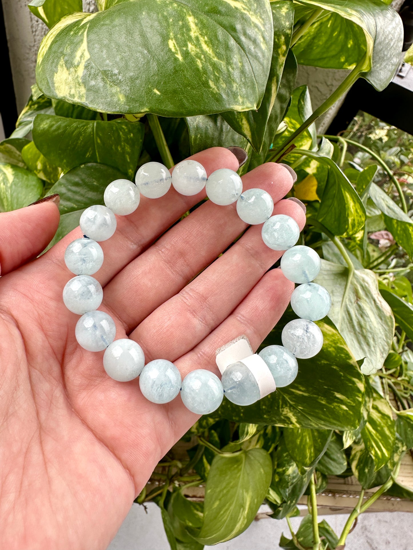 Aquamarine - Bracelet - 12mm