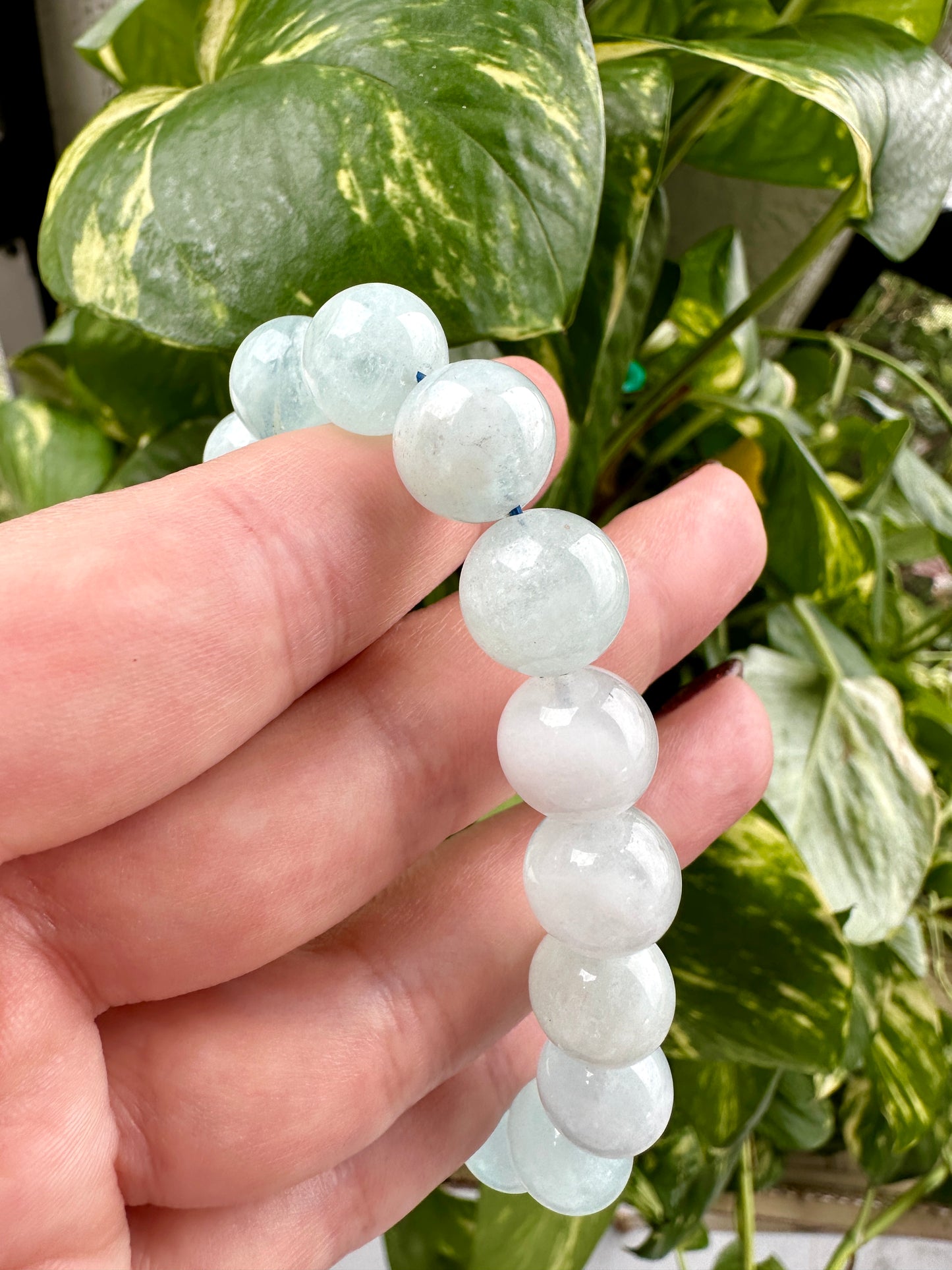 Aquamarine - Bracelet - 12mm