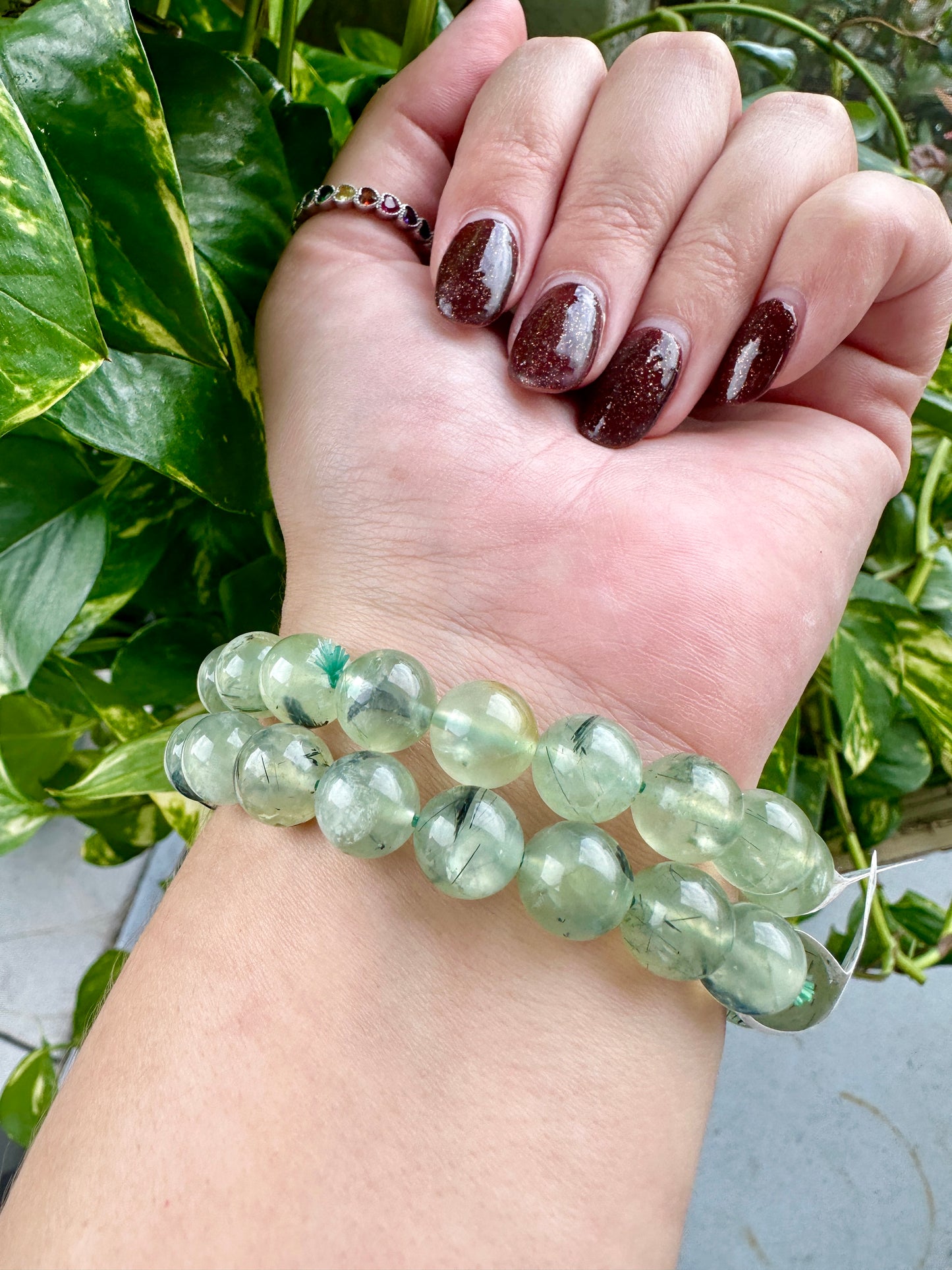 Prehnite - Bracelet - 10mm