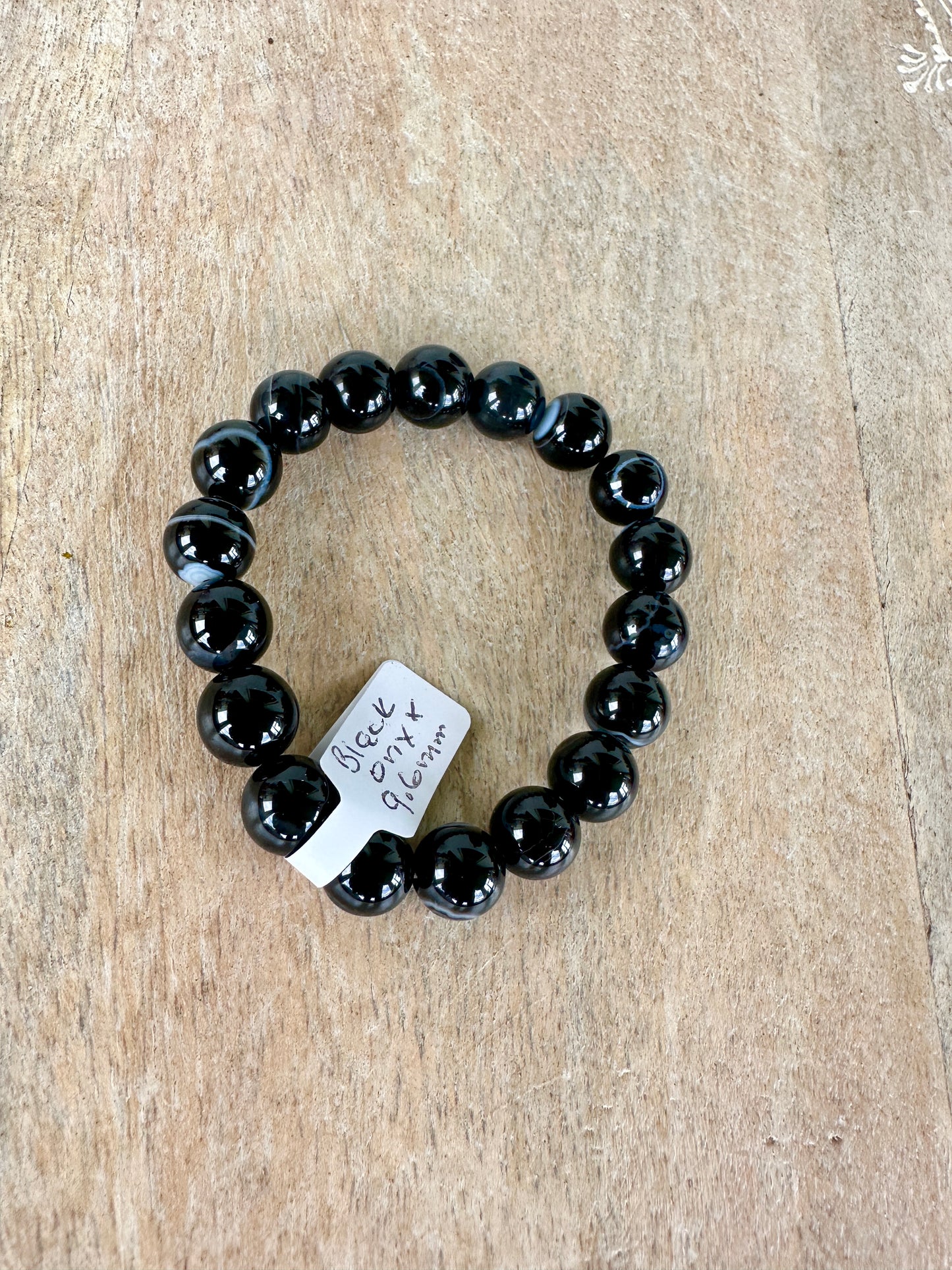 Black Onyx - Bracelet - 9.6mm