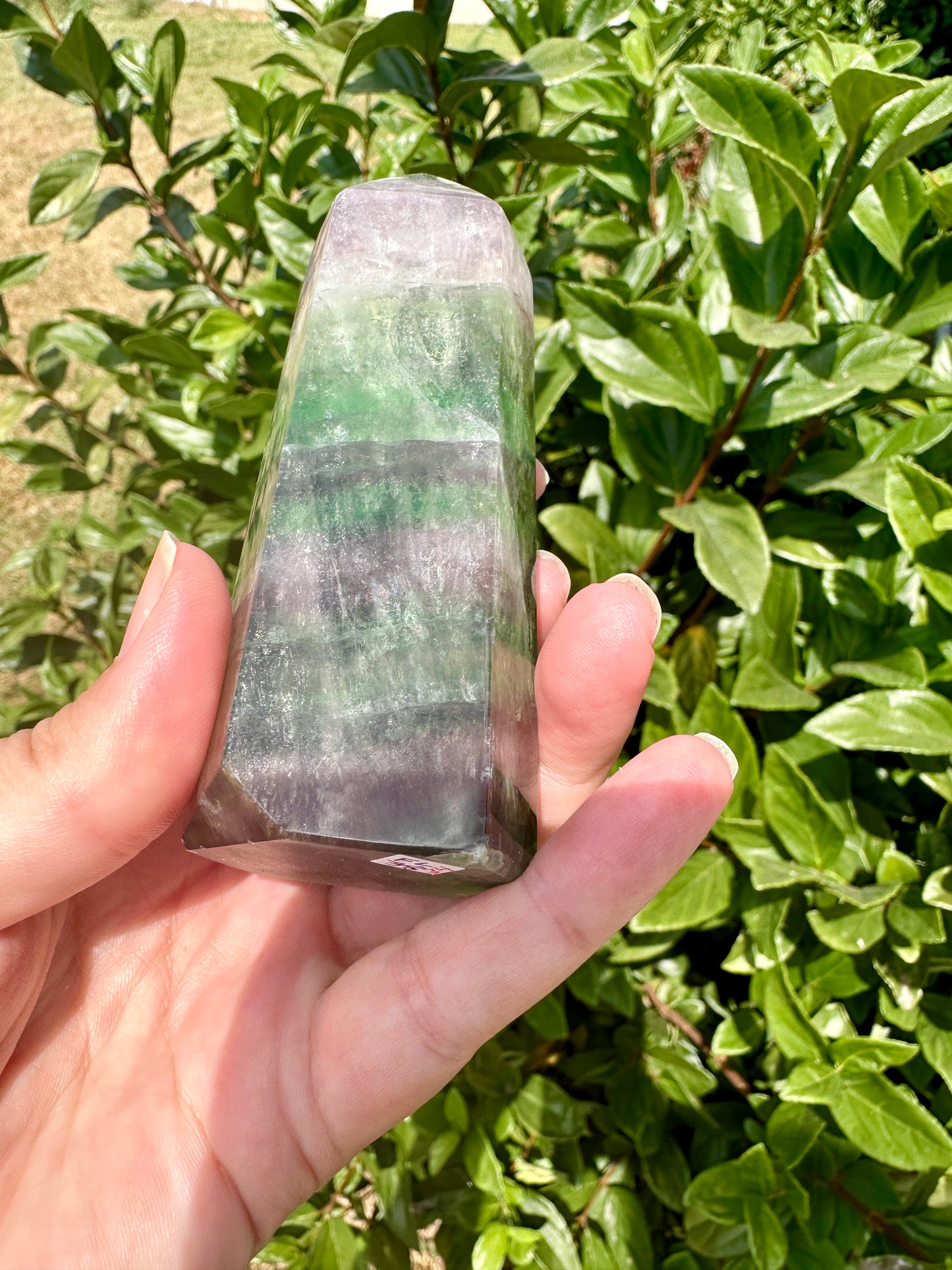 Fluorite Tower: Elevate Your Space with Healing Energies and Vibrant Color - A Must-Have for Meditation and Focus