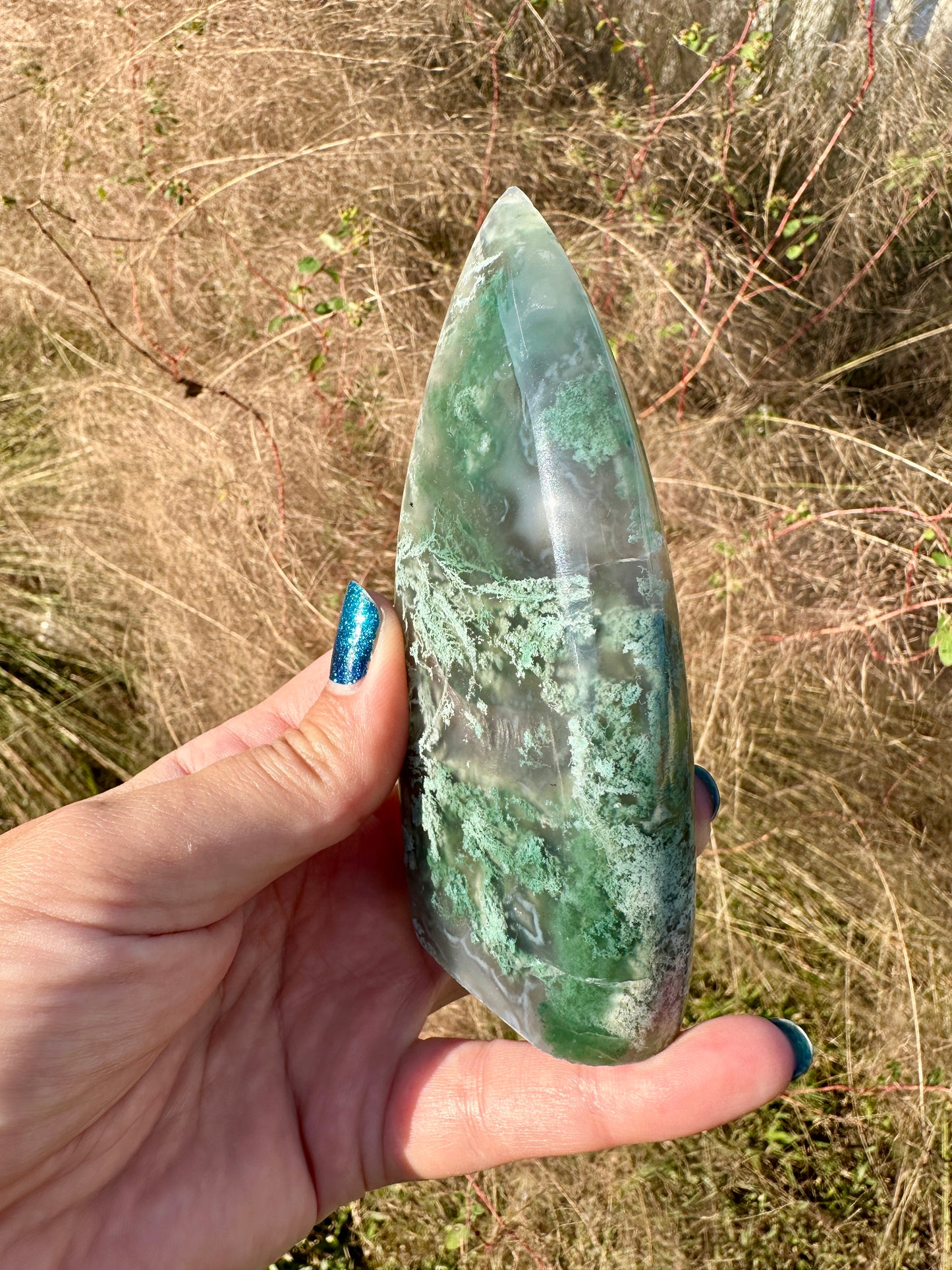 Moss Agate - Freeform