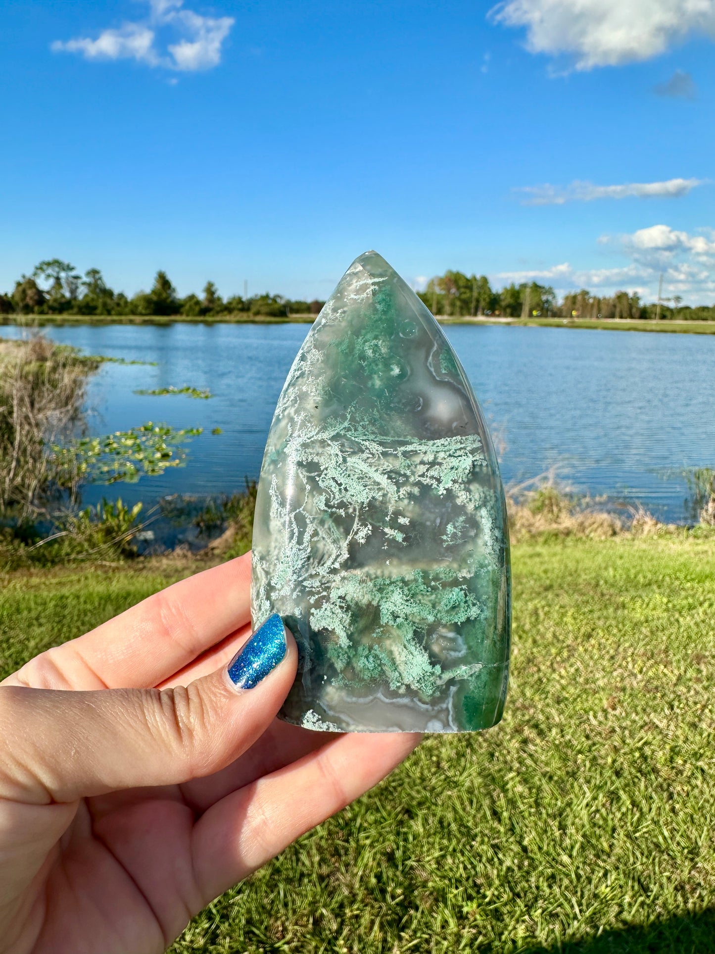Moss Agate - Freeform