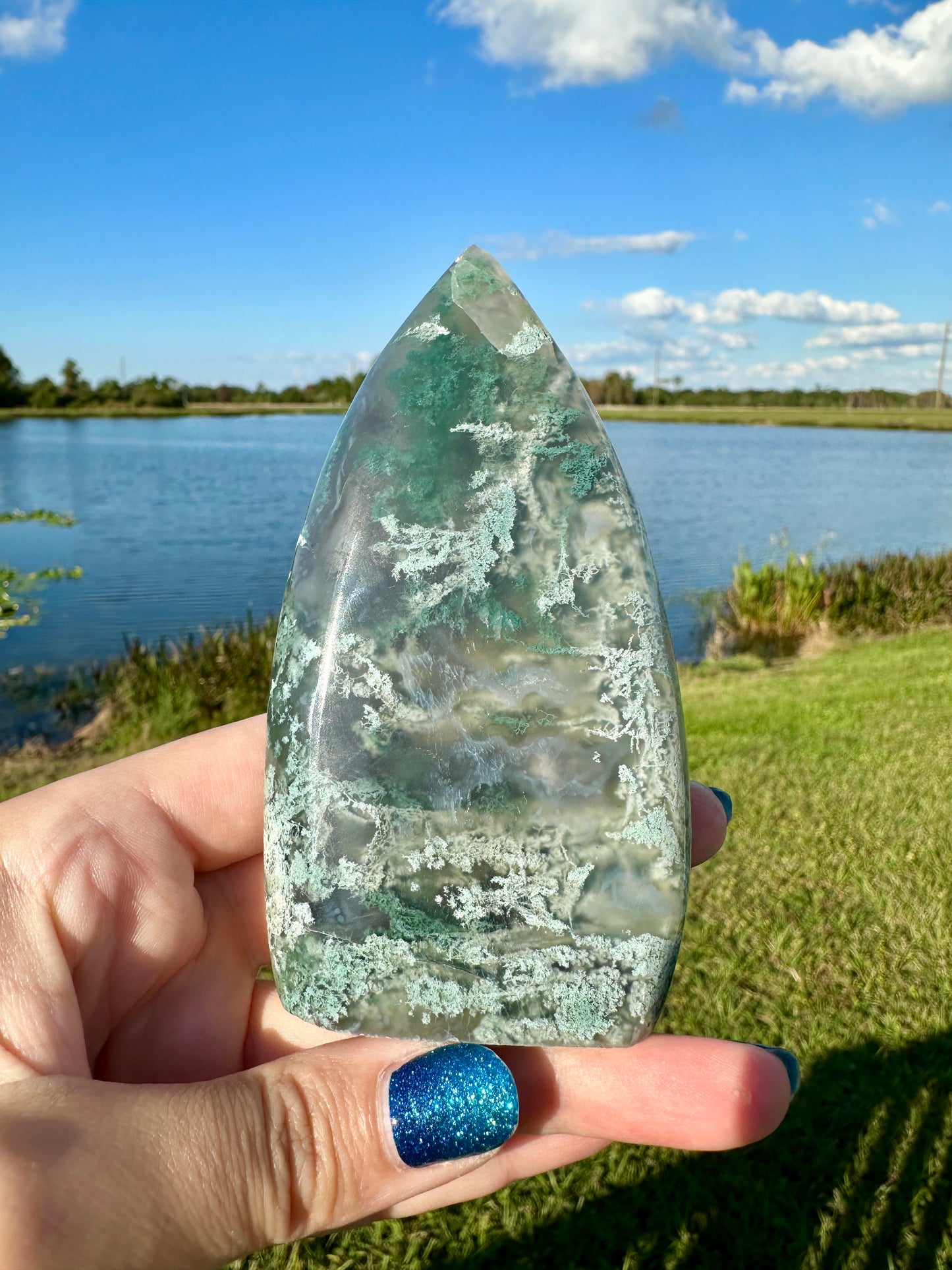 Moss Agate - Freeform
