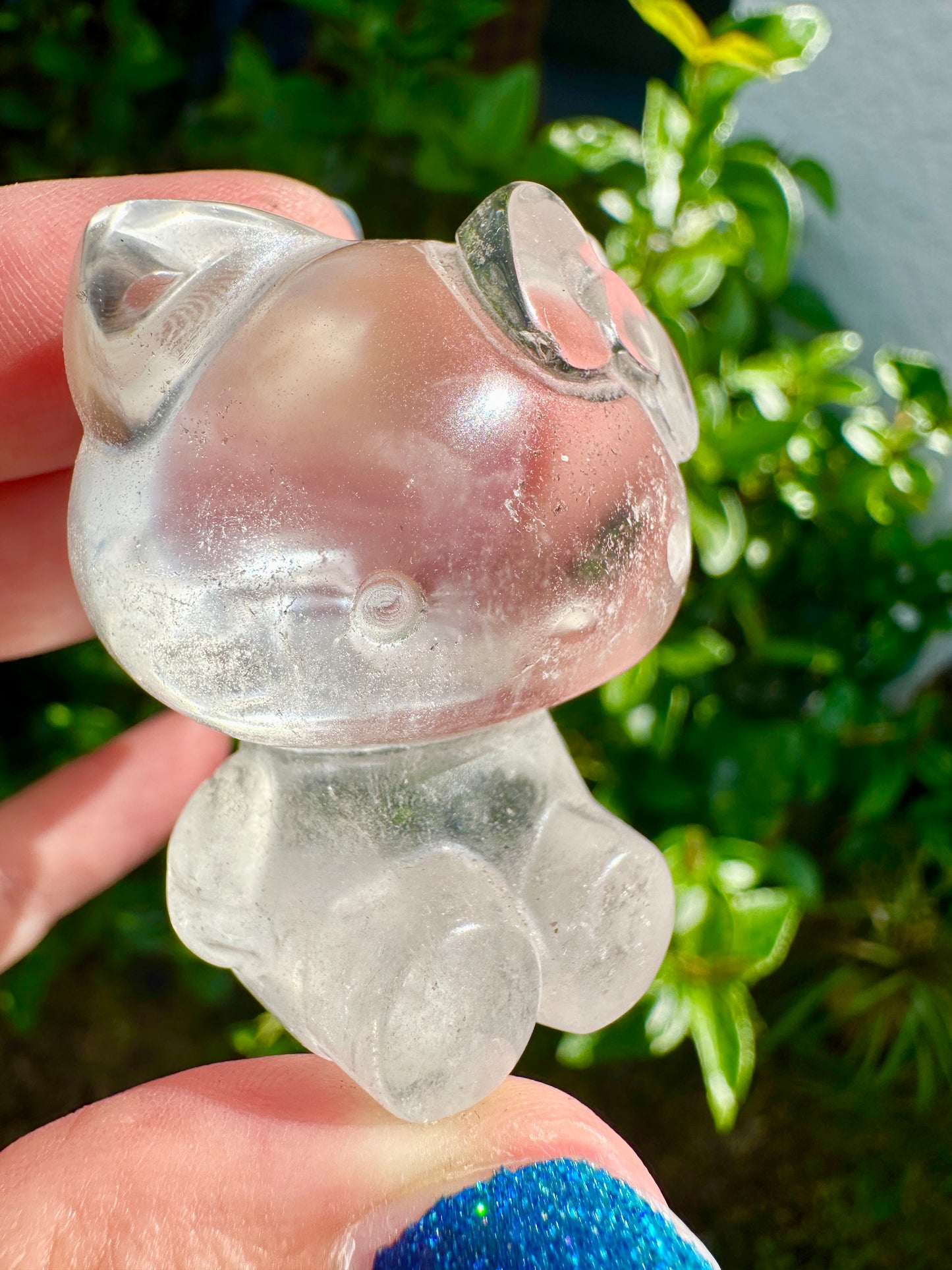 Clear Quartz - Hello Kittyy