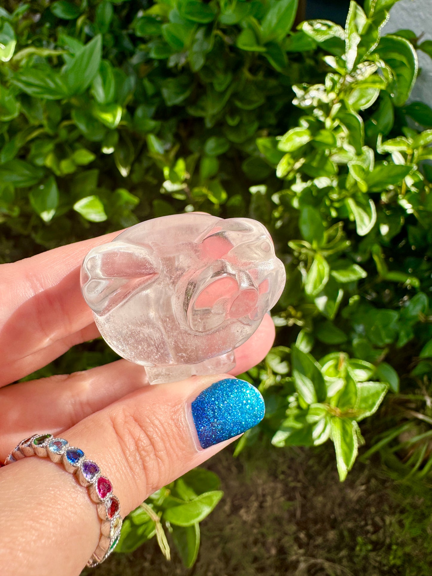 Clear Quartz - Hello Kittyy