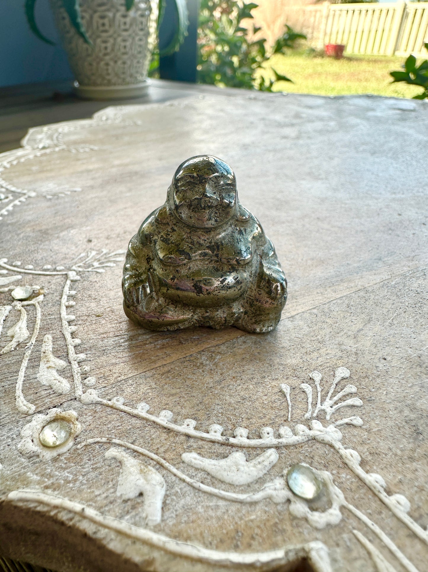 Pyrite - Buddha