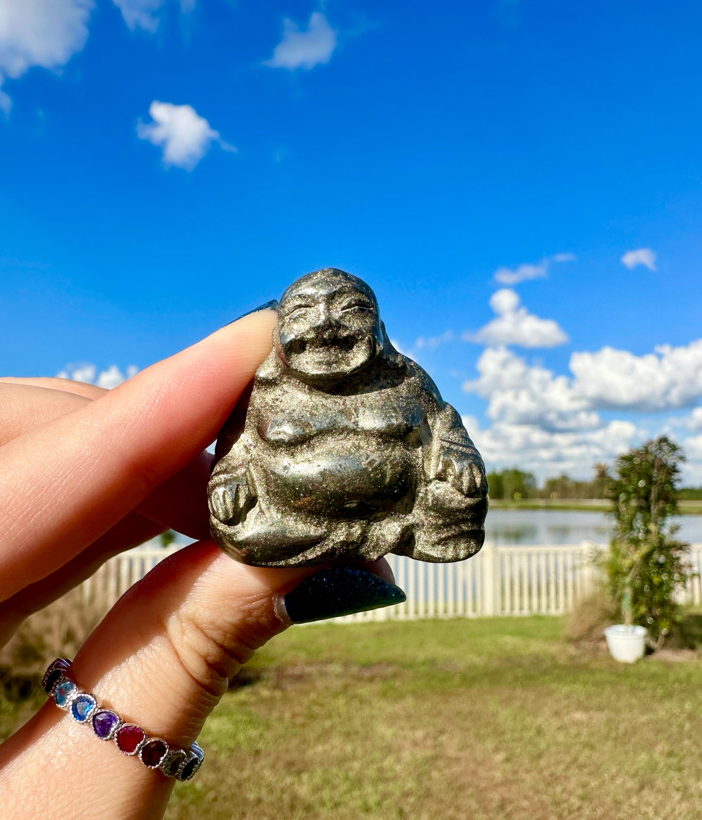 Pyrite - Buddha