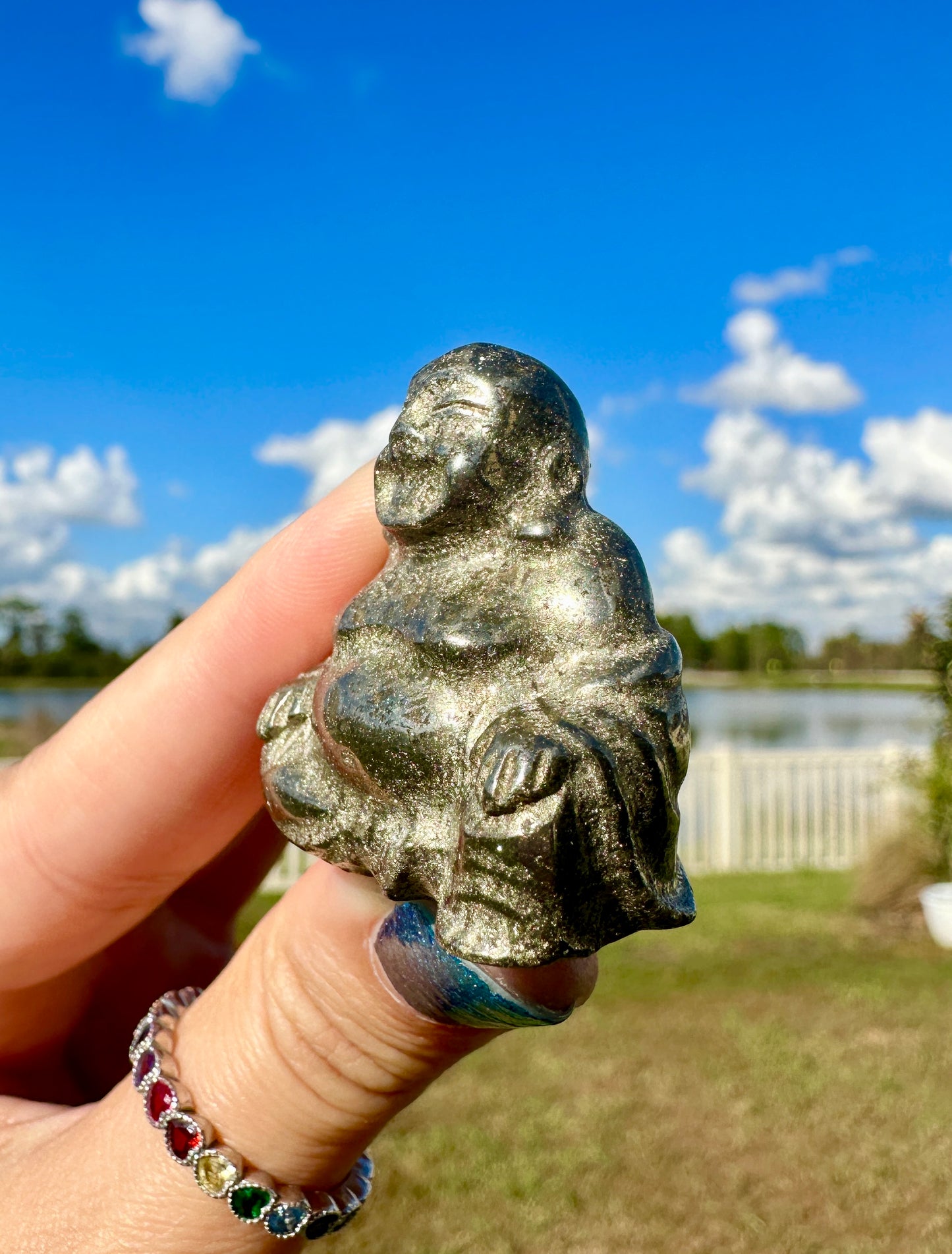 Pyrite - Buddha