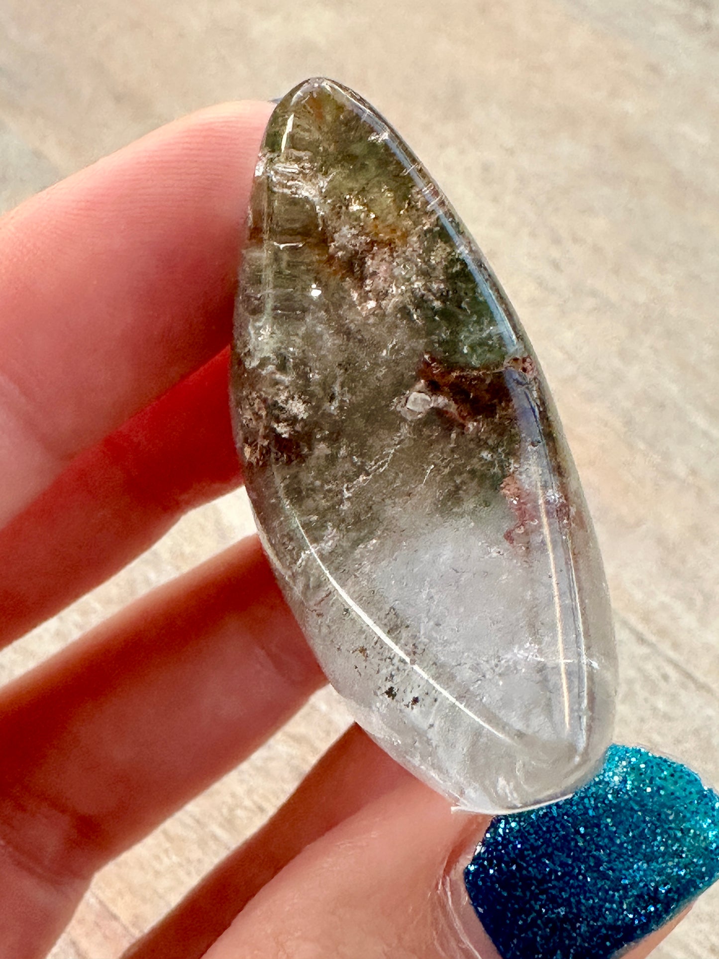 Beautiful Garden Quartz - Moon