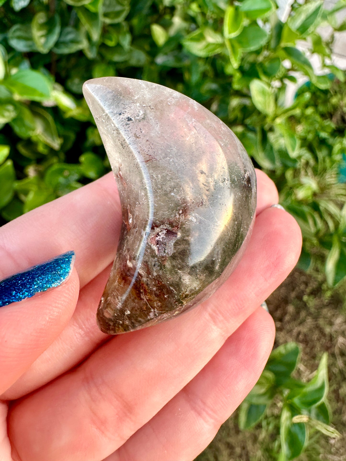Beautiful Garden Quartz - Moon