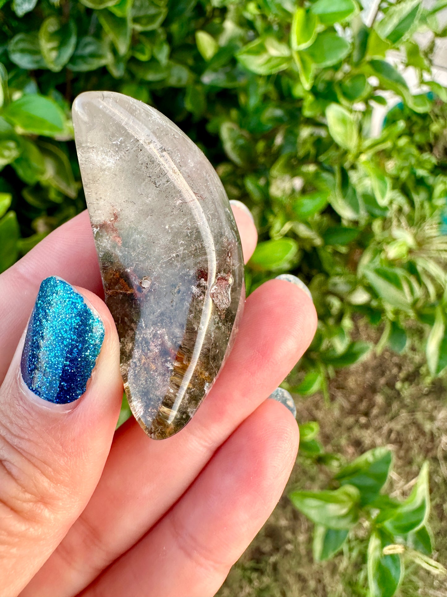 Beautiful Garden Quartz - Moon