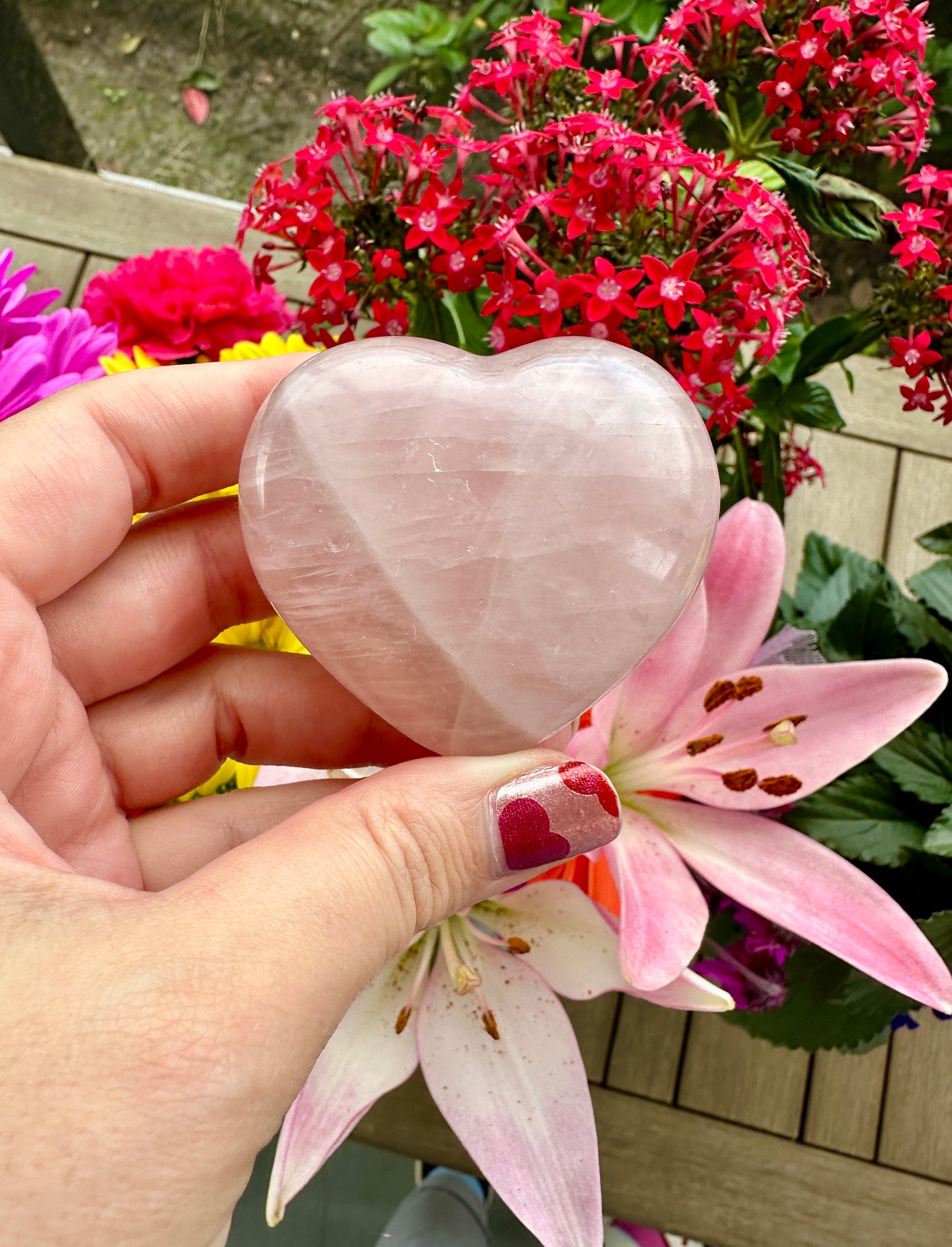 Exquisite Rose Quartz Heart Carving β Natural Healing Crystal for Love and Harmony β Unique Gift