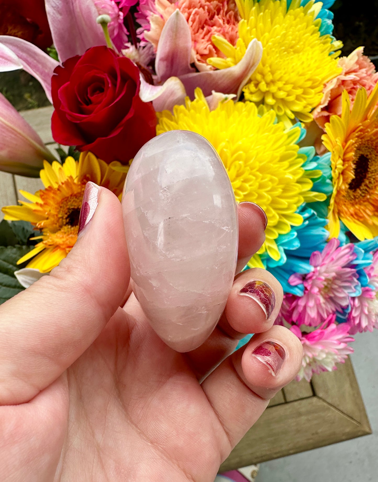 Exquisite Rose Quartz Heart Carving β Natural Healing Crystal for Love and Harmony β Unique Gift