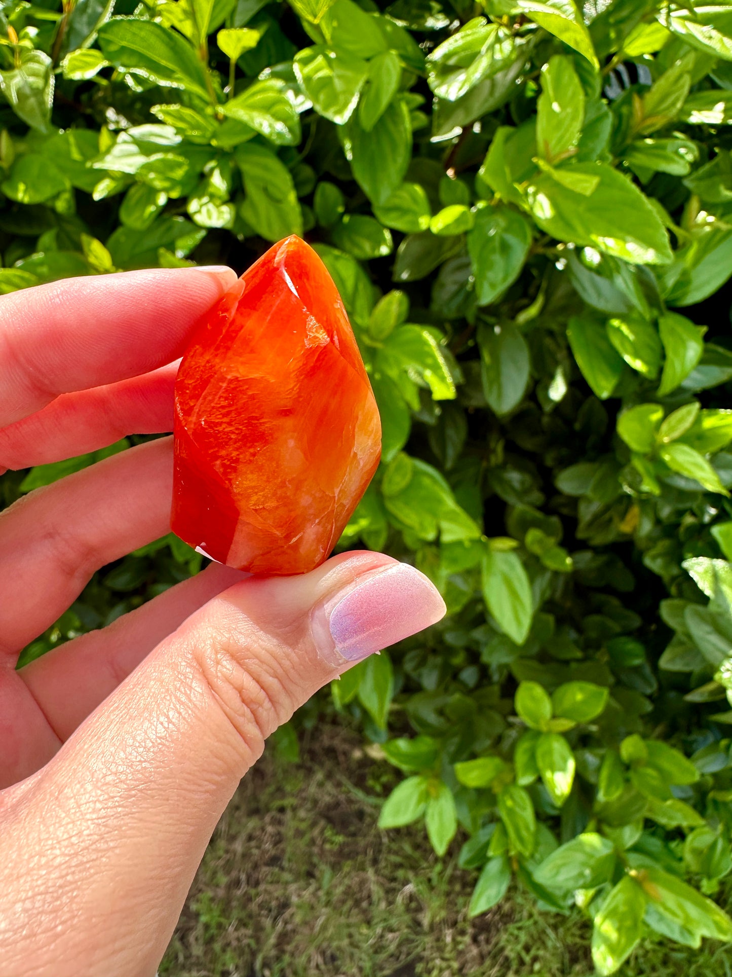 Handcrafted Carnelian Flame Sculpture - Unique Natural Stone Decor for Home and Office, Energizing and Inspiring Carnelian Artwork