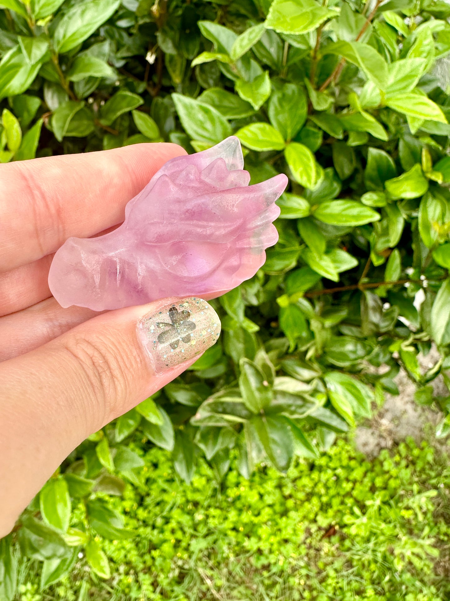 Fluorite Dragon Head Carving - Mystical Crystal Dragon Sculpture, Handcrafted Gemstone Decor for Energy and Inspiration
