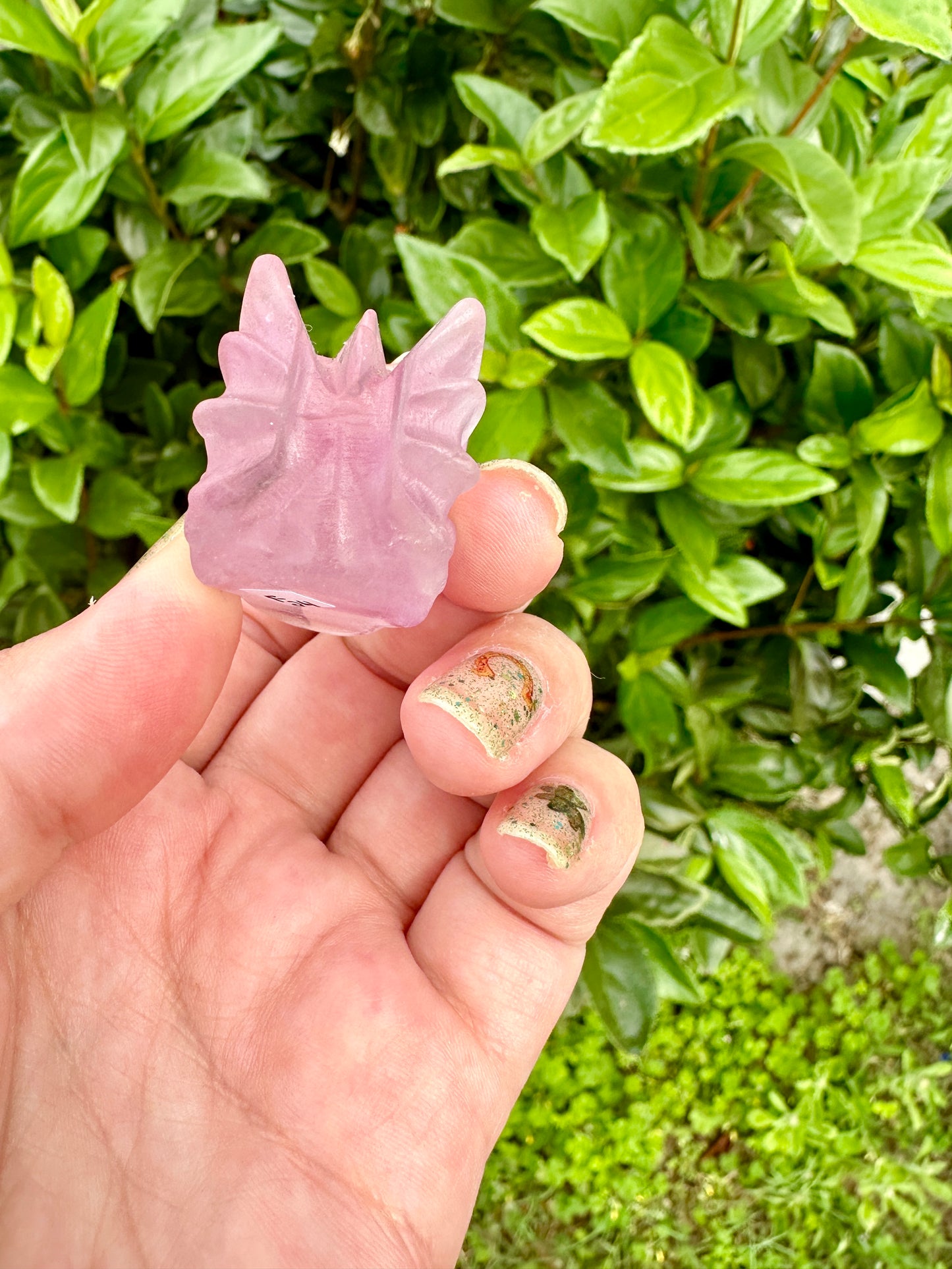 Fluorite Dragon Head Carving - Mystical Crystal Dragon Sculpture, Handcrafted Gemstone Decor for Energy and Inspiration