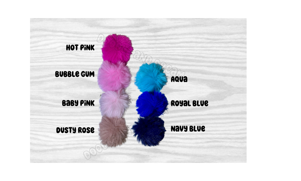 Pom Pom Keychain - Boho Style Accessory - Colorful Fluffy Bag Charm - Unique Gift for Anyone