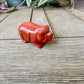 Red Jasper Pig Carving for Home Decor | Natural Stone Healing Crystal | Pig Figurine Sculpture | Spiritual Animal Totem Gift