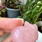 Rose Quartz Sleeping Cat Carving for Home Decor | Natural Stone Healing Crystal Figurine | Spiritual Animal Totem Gift