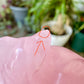 Rose Quartz Sleeping Cat Carving for Home Decor | Natural Stone Healing Crystal Figurine | Spiritual Animal Totem Gift